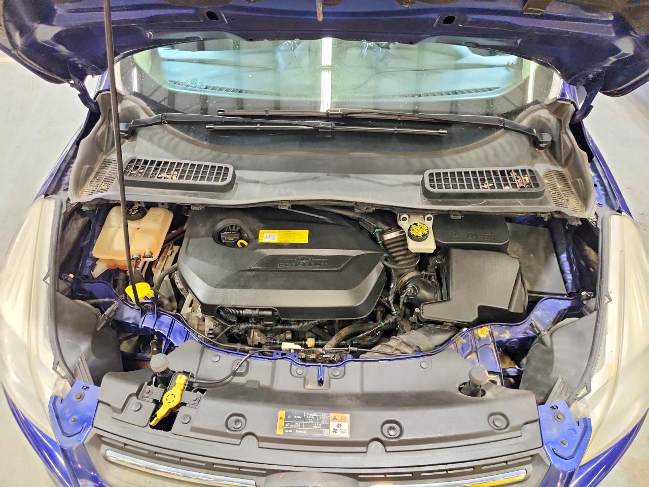 2015 Ford Escape Se Blue vin: 1FMCU9GX4FUC58706
