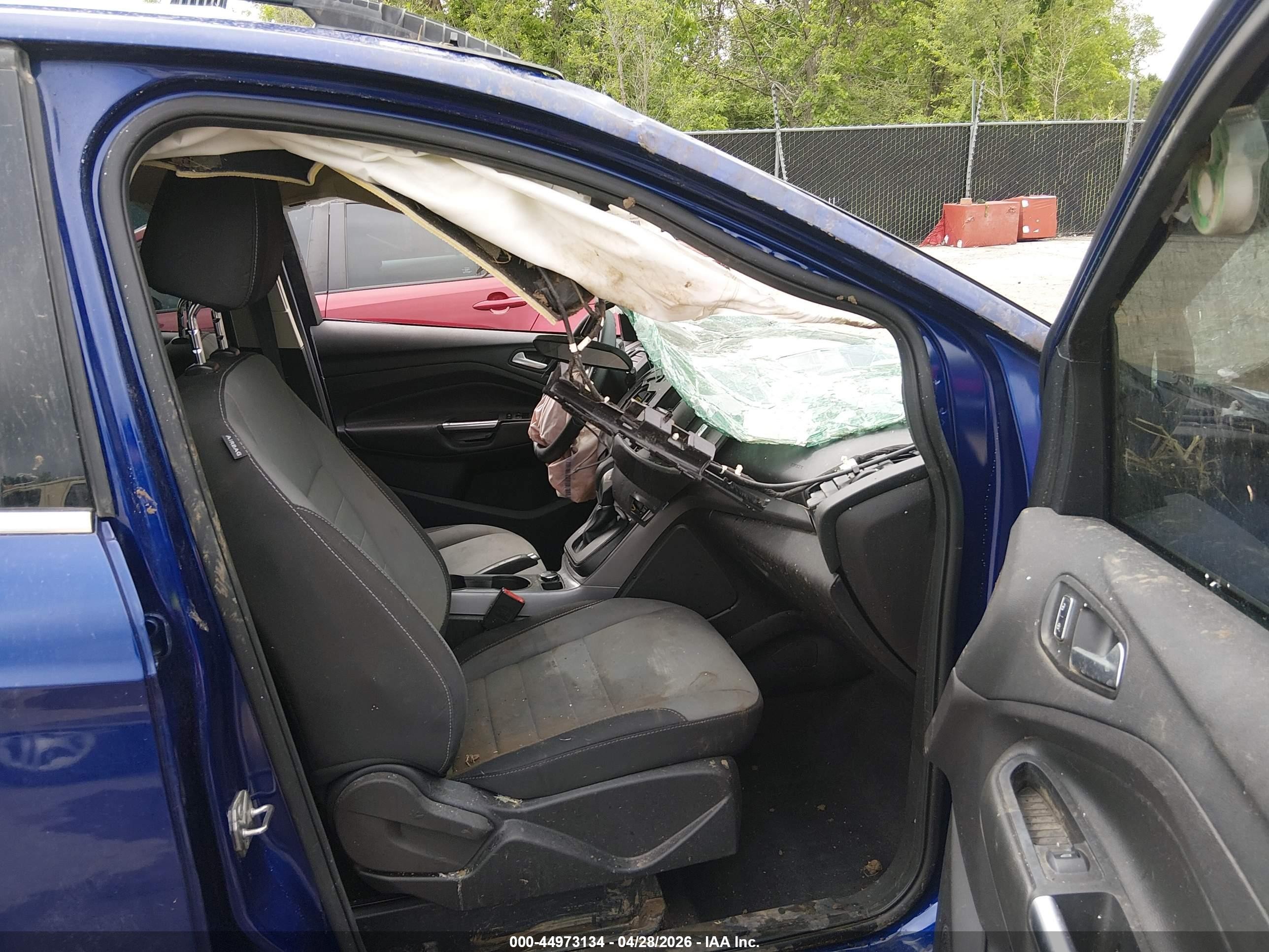 2016 Ford Escape Se Blue vin: 1FMCU9GX4GUA53050