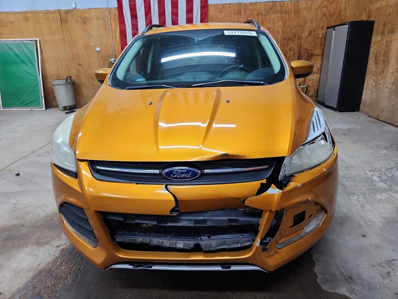 2016 Ford Escape Se Orange vin: 1FMCU9GX4GUB22948