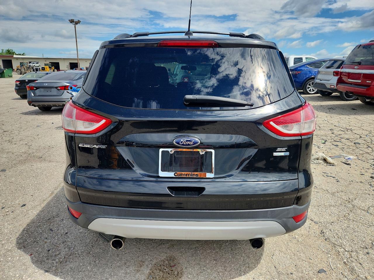 2013 Ford Escape Se Черный vin: 1FMCU9GX5DUA28055