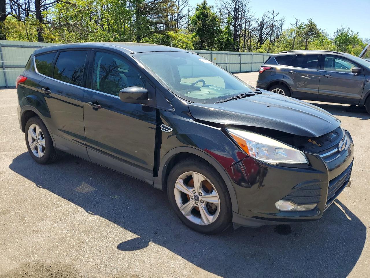 2013 Ford Escape Se Black vin: 1FMCU9GX5DUA47673