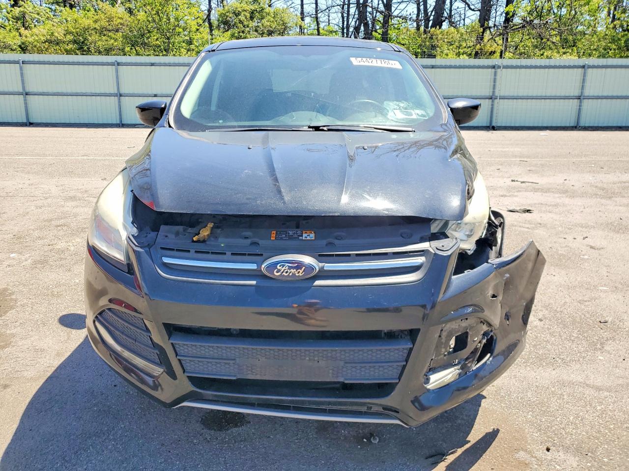 2013 Ford Escape Se Black vin: 1FMCU9GX5DUA47673