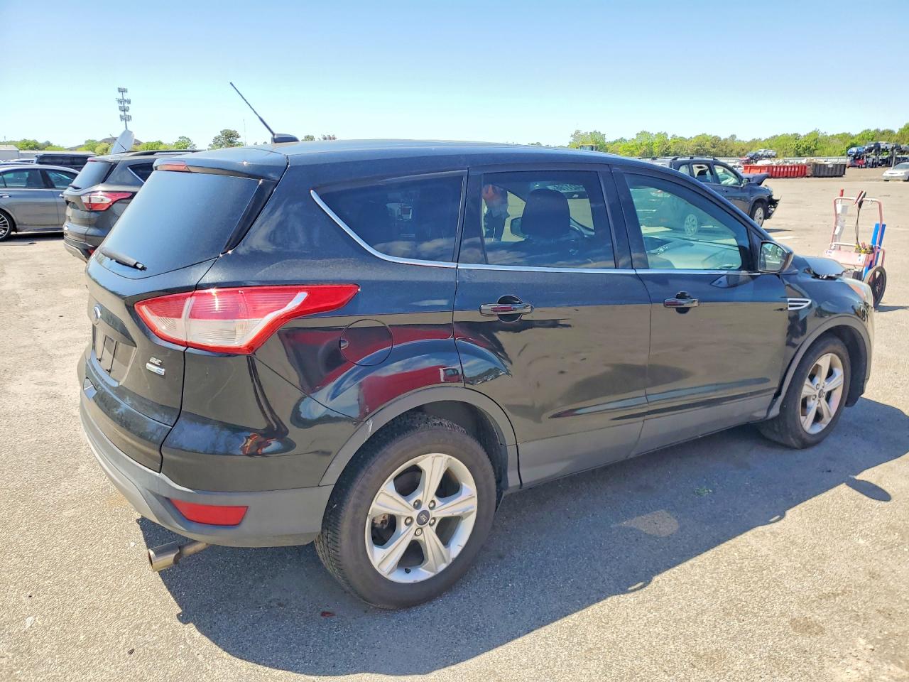 2013 Ford Escape Se Black vin: 1FMCU9GX5DUA47673