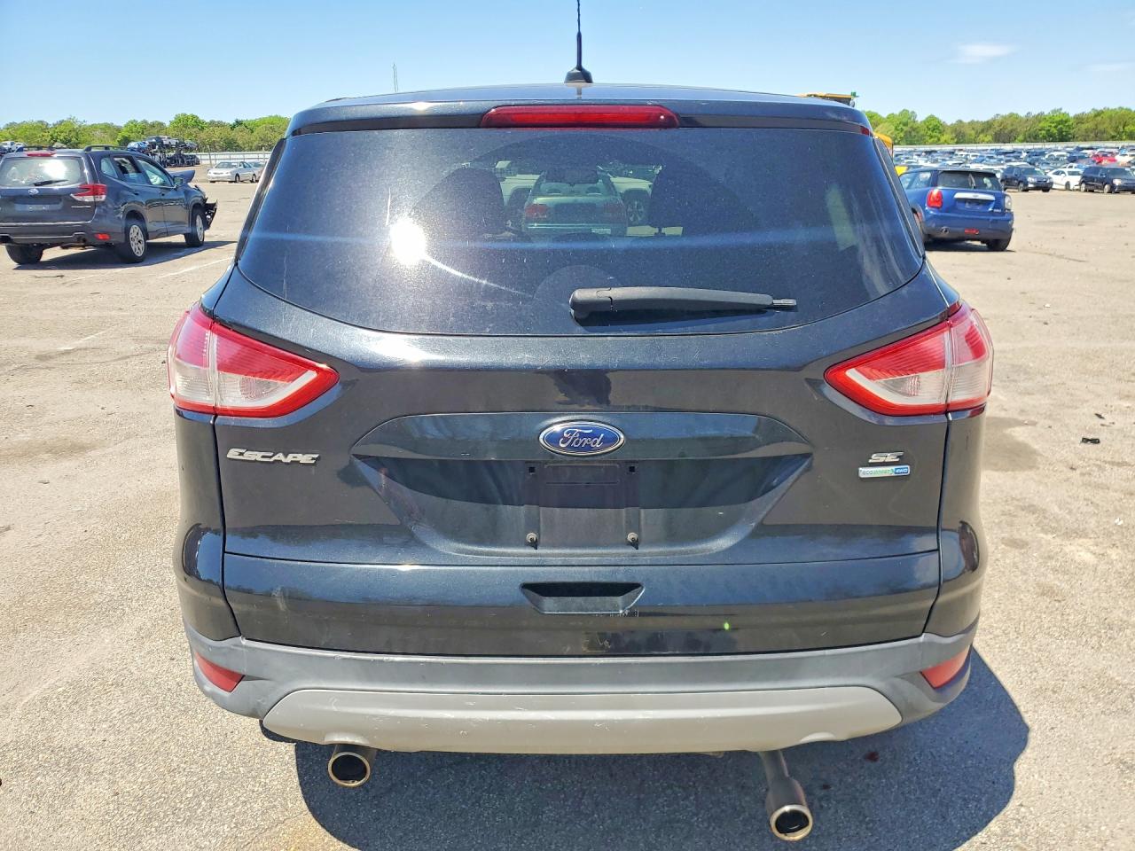 2013 Ford Escape Se Black vin: 1FMCU9GX5DUA47673