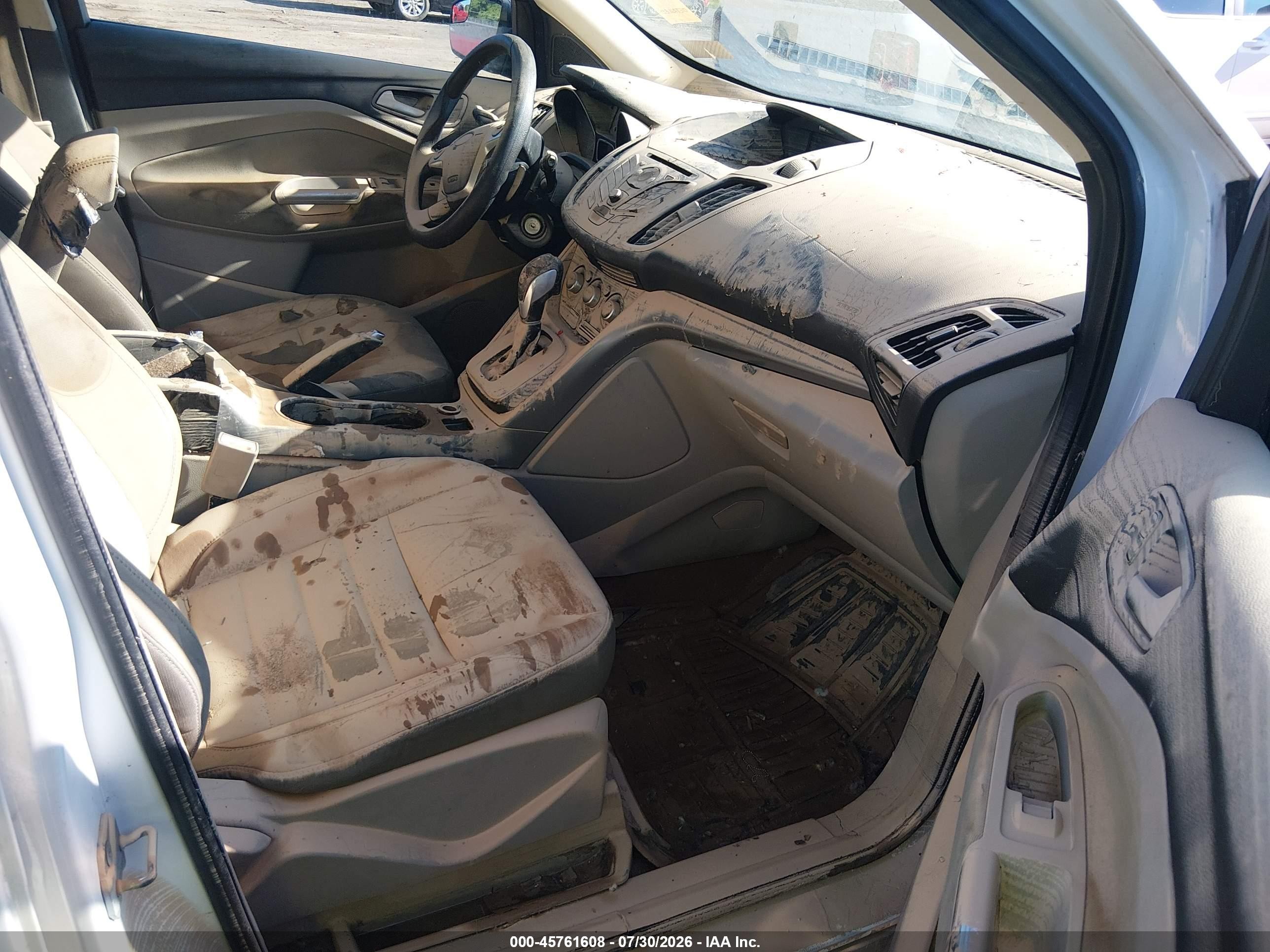 2013 Ford Escape Se White vin: 1FMCU9GX5DUA60830