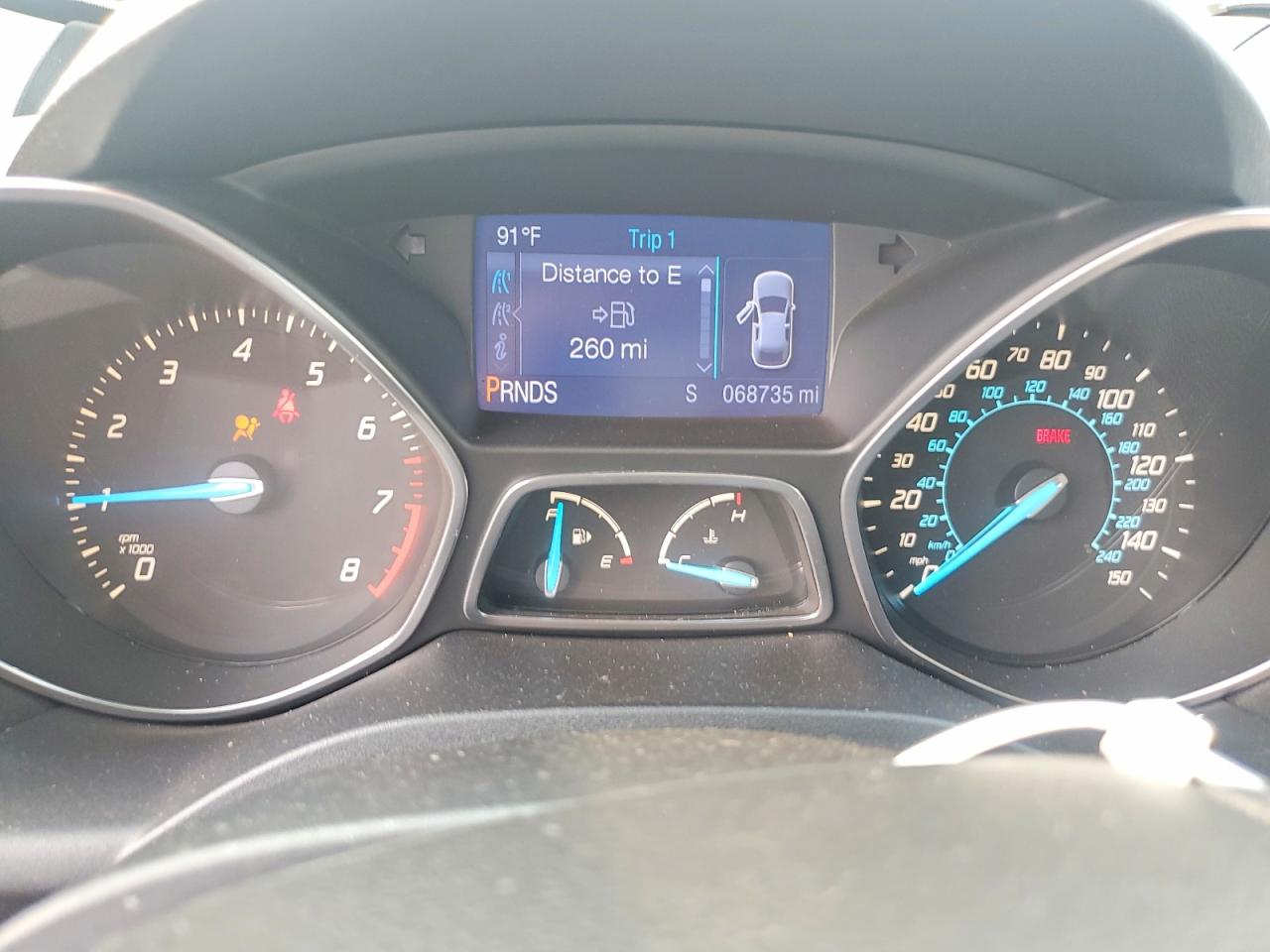2013 Ford Escape Se Black vin: 1FMCU9GX5DUB37664