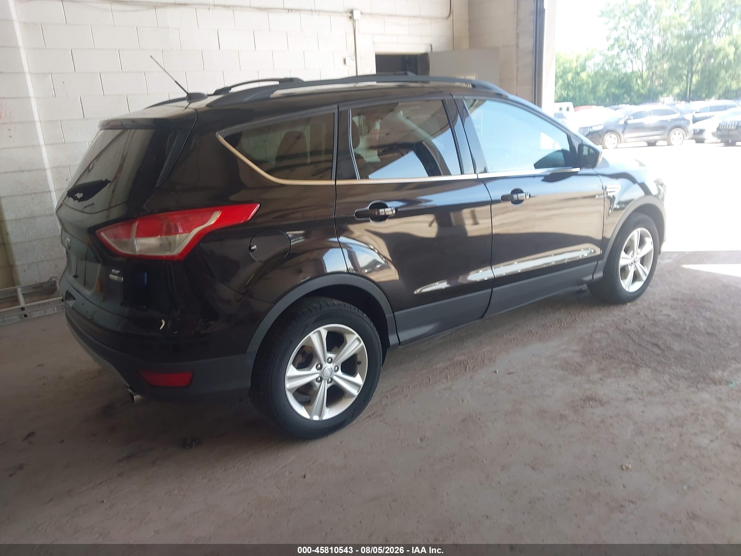 2013 Ford Escape Se Black vin: 1FMCU9GX5DUB79123
