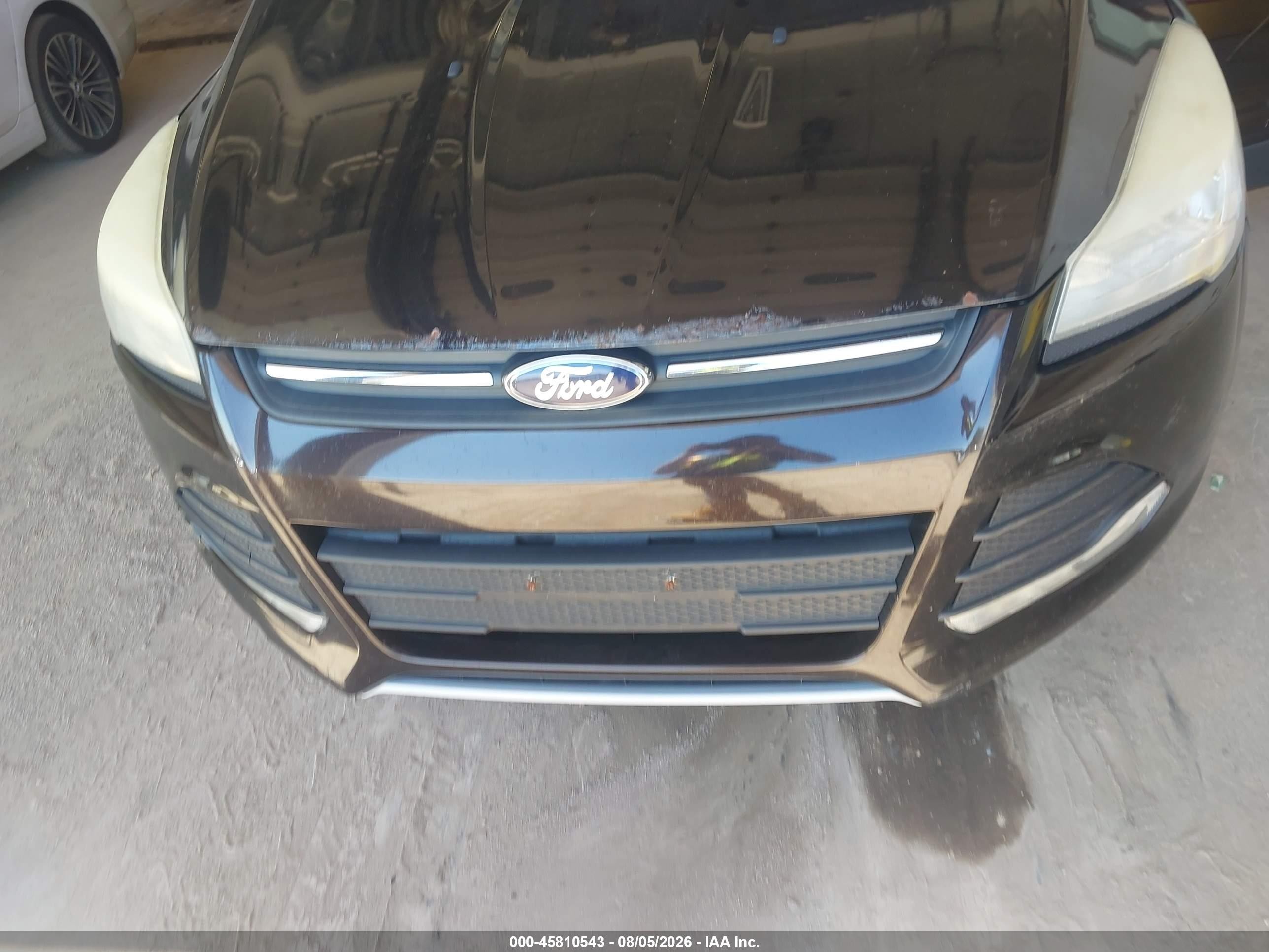 2013 Ford Escape Se Black vin: 1FMCU9GX5DUB79123