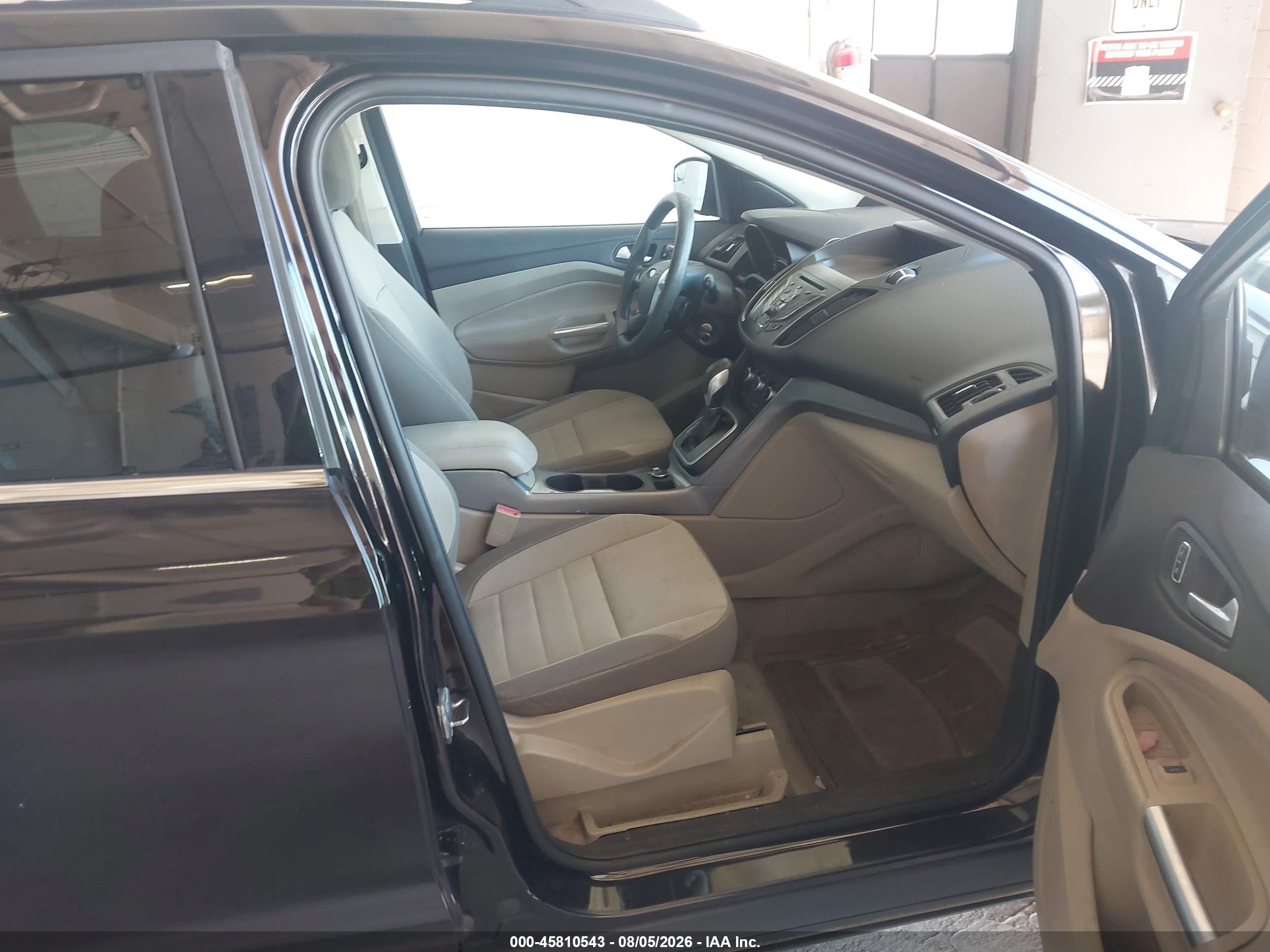 2013 Ford Escape Se Black vin: 1FMCU9GX5DUB79123