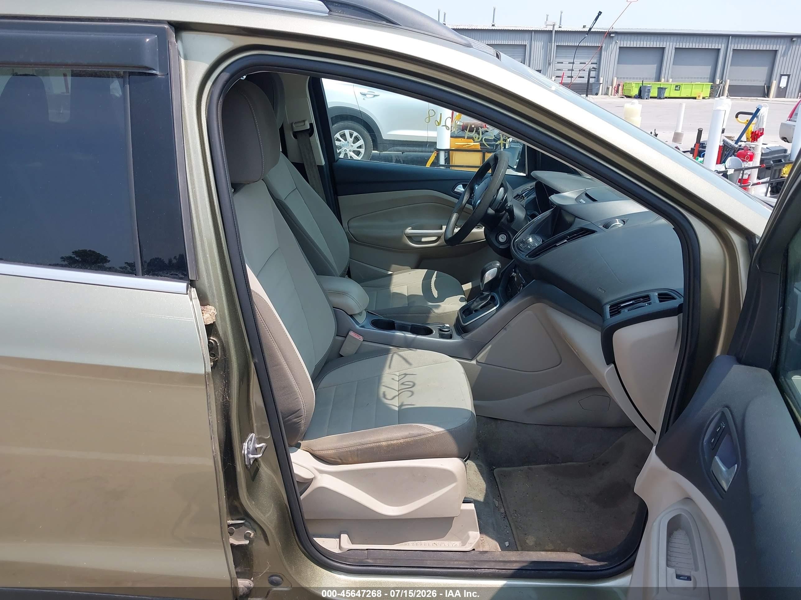 2013 Ford Escape Se Зеленый vin: 1FMCU9GX5DUB88503