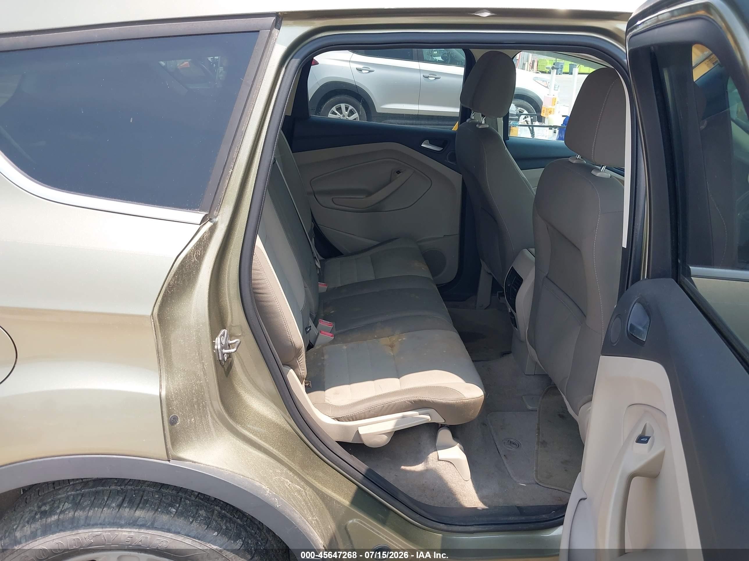 2013 Ford Escape Se Зеленый vin: 1FMCU9GX5DUB88503