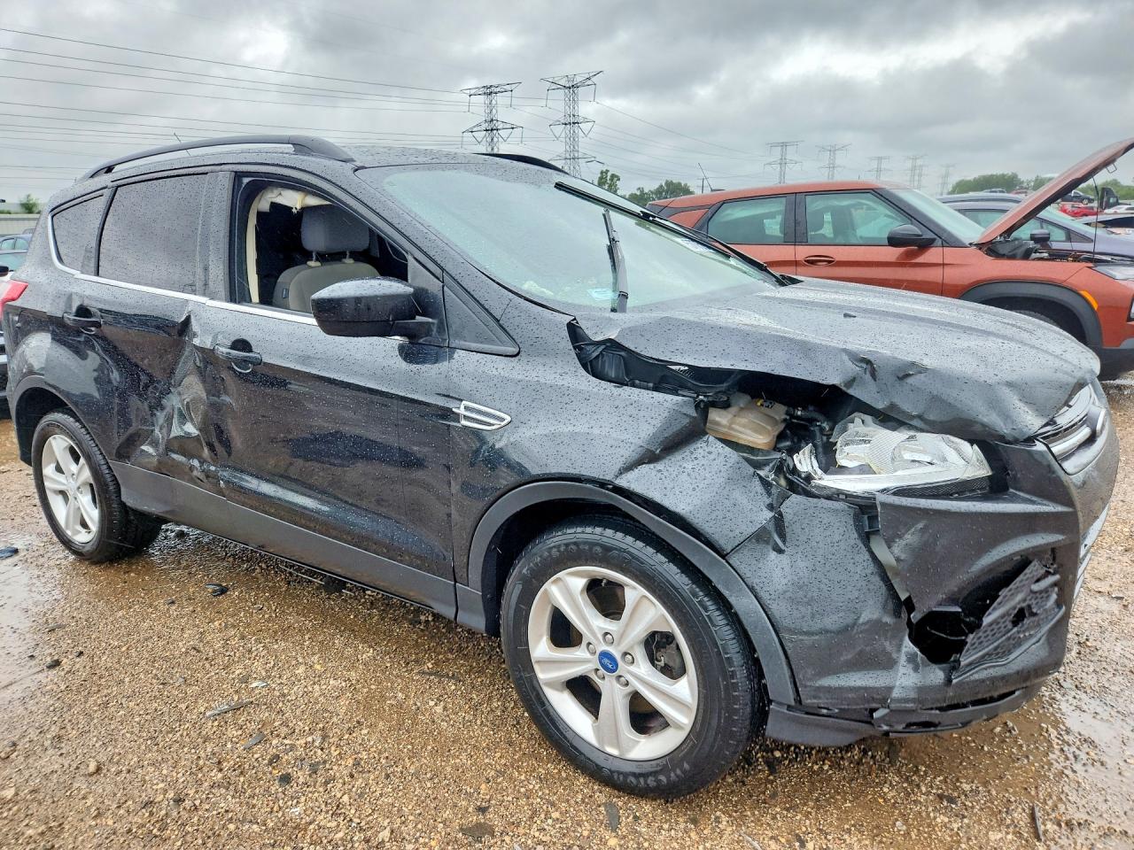 2013 Ford Escape Se Black vin: 1FMCU9GX5DUC26148
