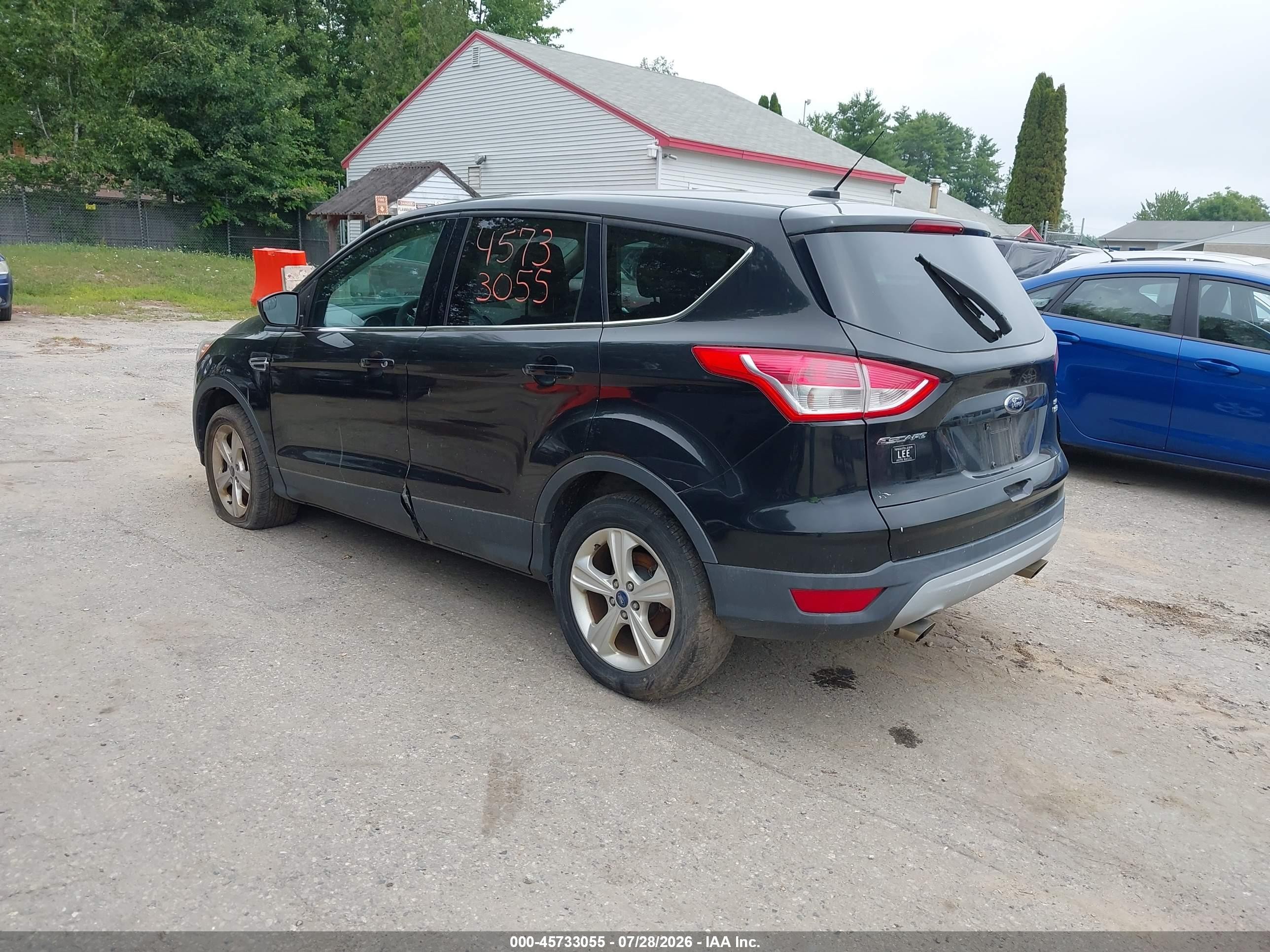 2013 Ford Escape Se Black vin: 1FMCU9GX5DUC63443
