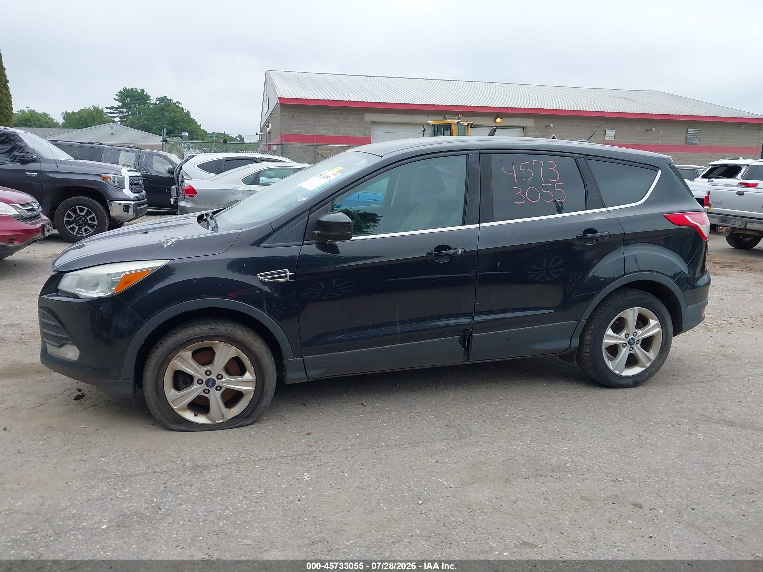 2013 Ford Escape Se Black vin: 1FMCU9GX5DUC63443