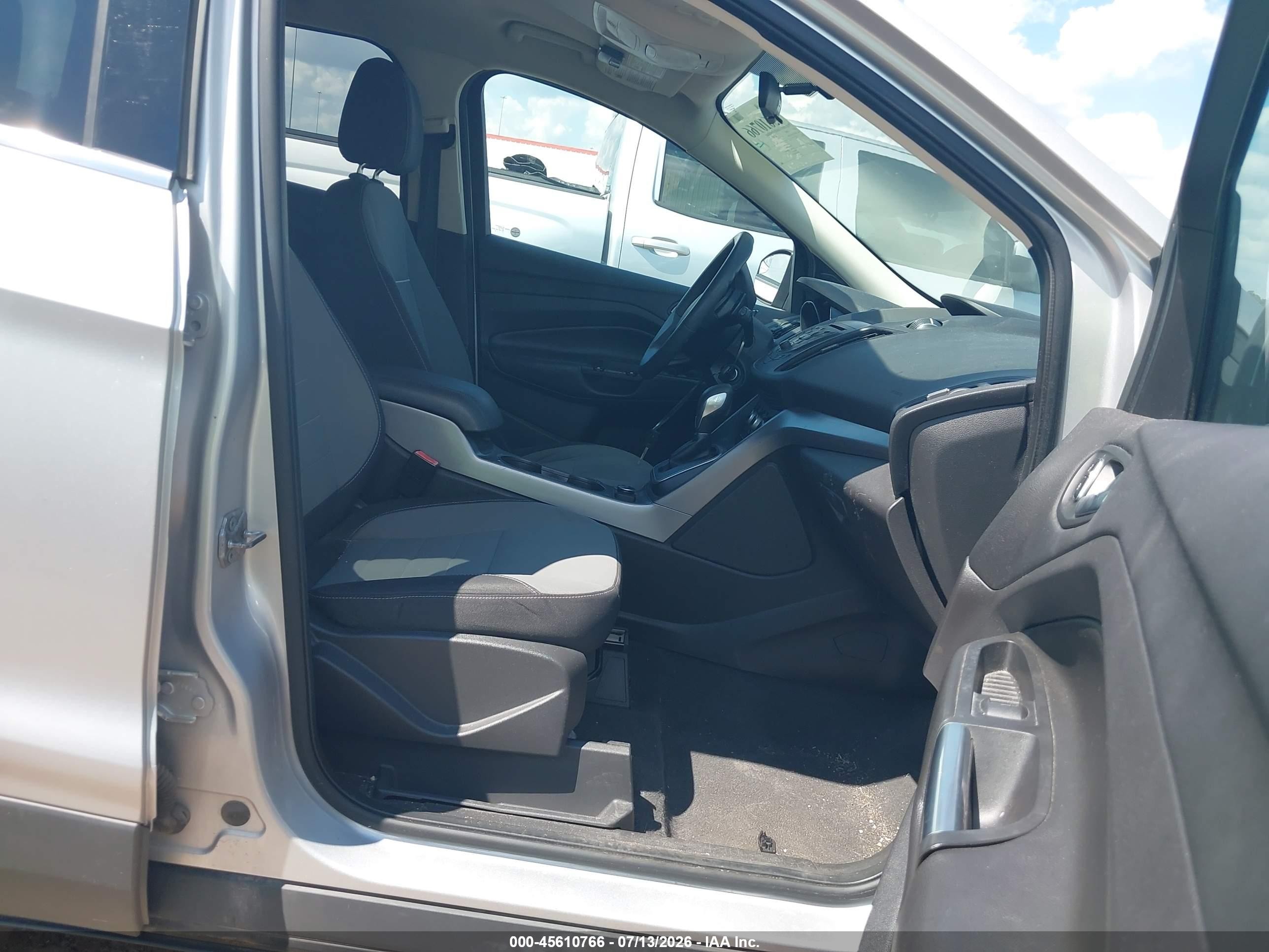 2013 Ford Escape Se Silver vin: 1FMCU9GX5DUC85863