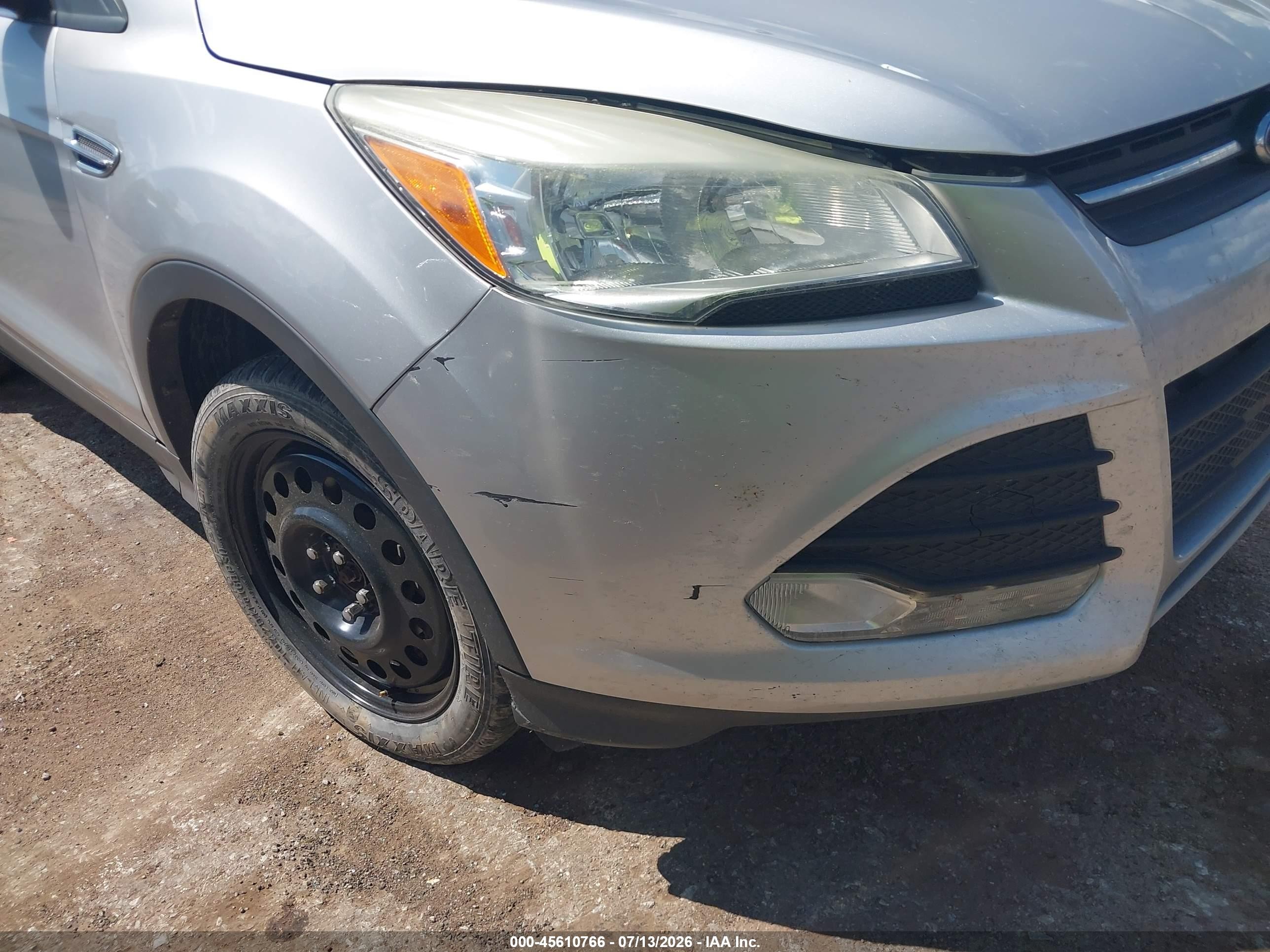 2013 Ford Escape Se Silver vin: 1FMCU9GX5DUC85863