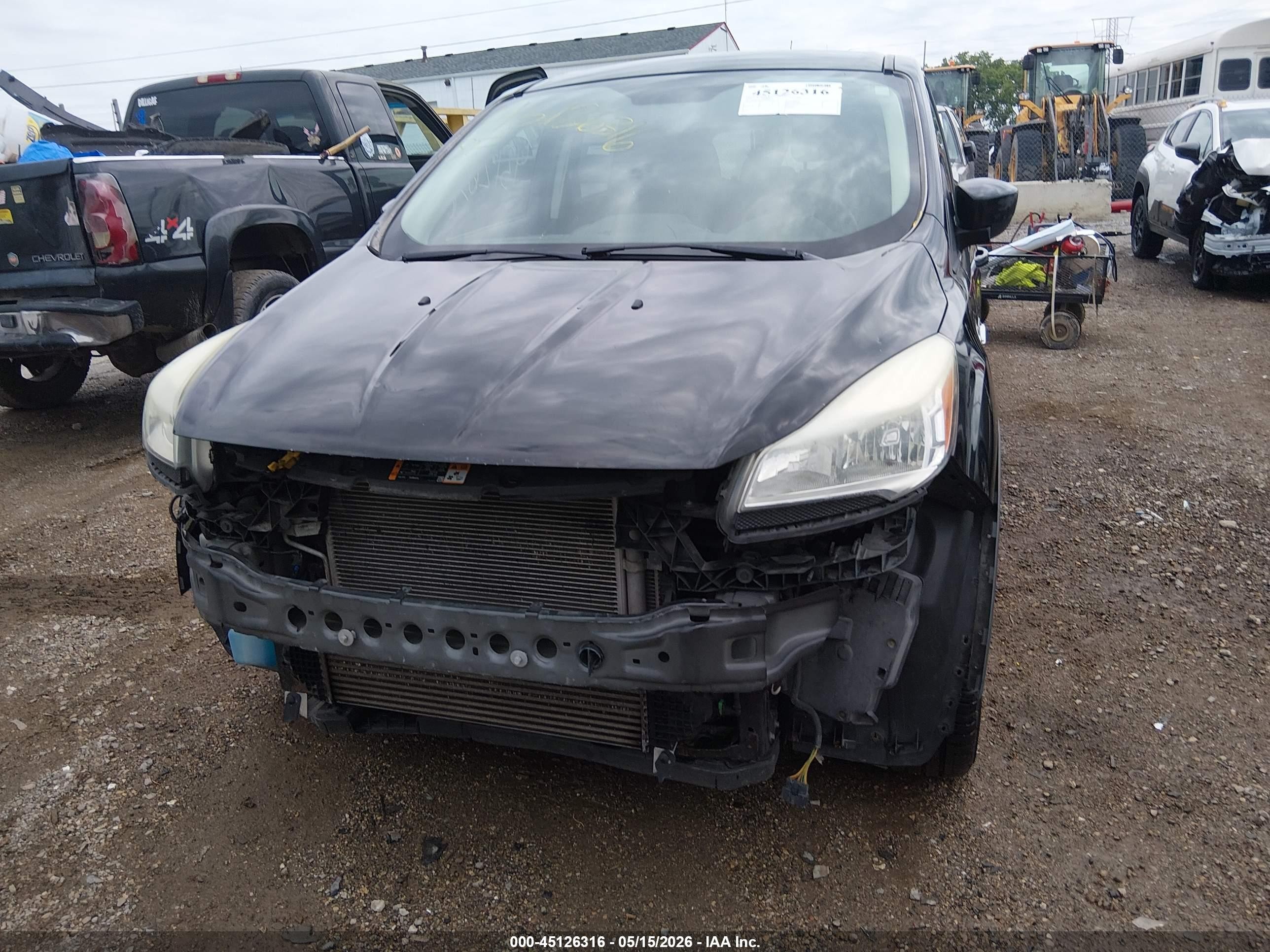 2013 Ford Escape Se Black vin: 1FMCU9GX5DUD80035