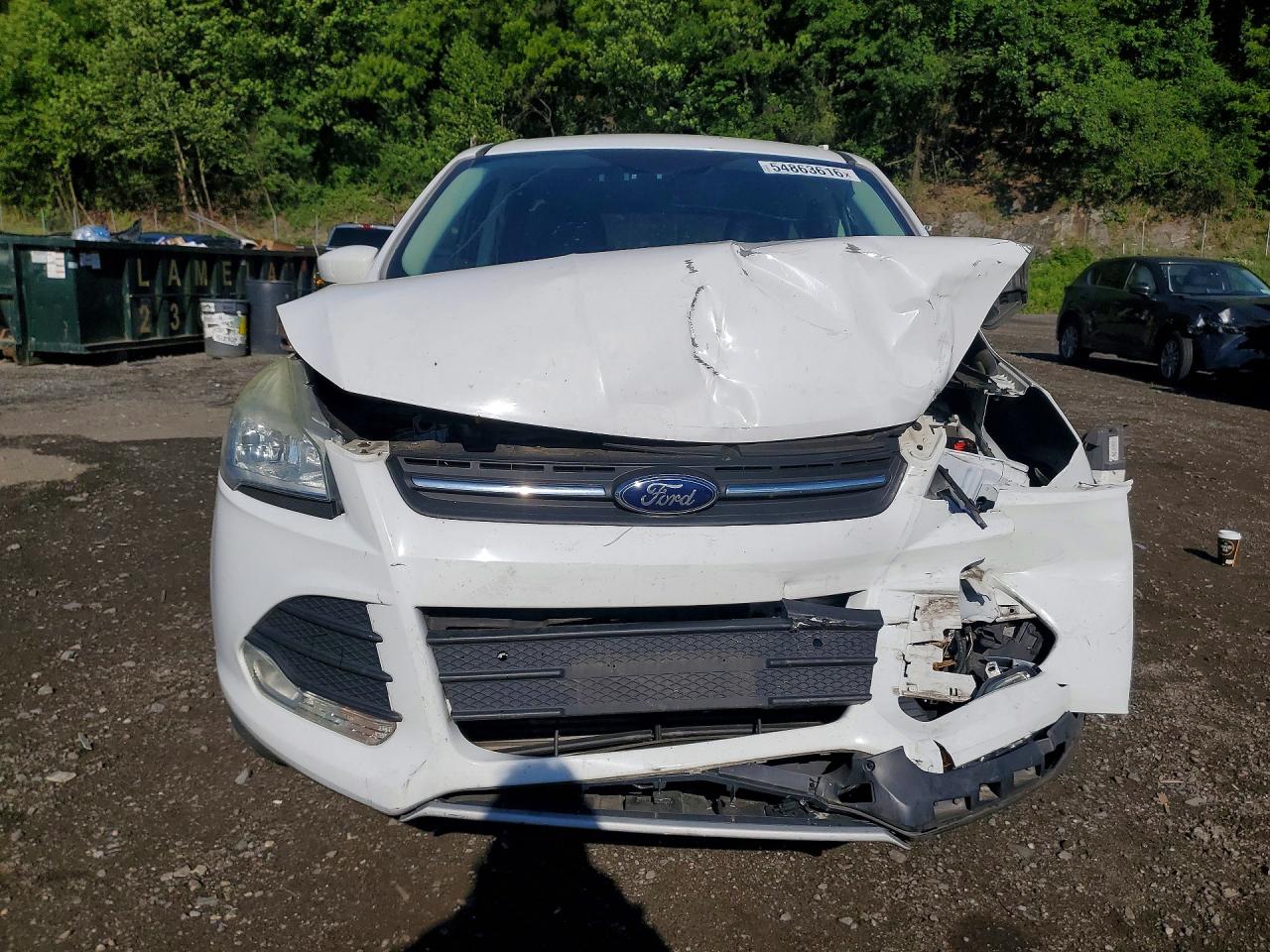 2013 Ford Escape Se Белый vin: 1FMCU9GX5DUD80813