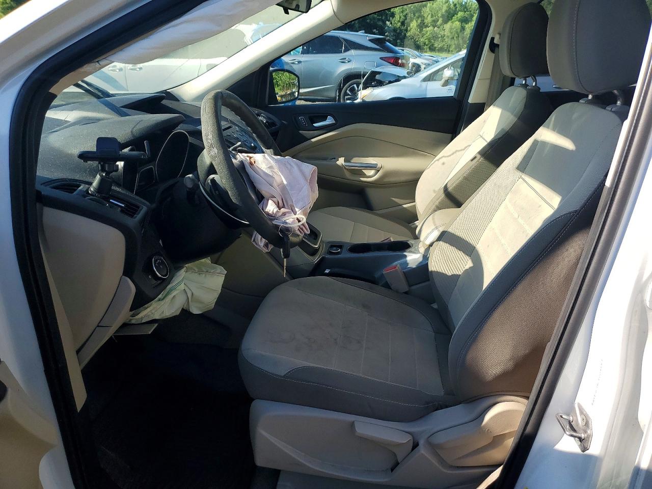 2013 Ford Escape Se Белый vin: 1FMCU9GX5DUD80813
