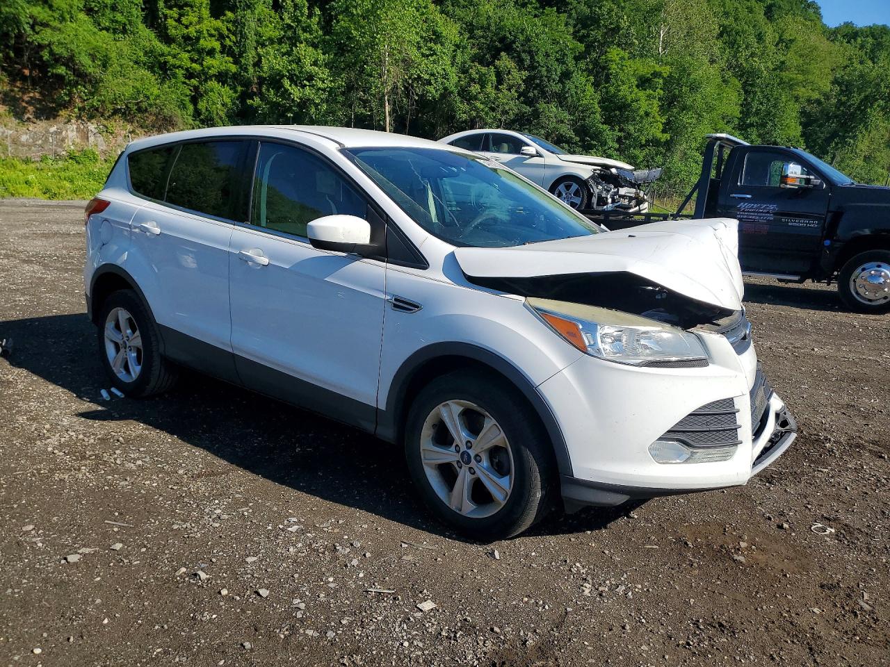 2013 Ford Escape Se Белый vin: 1FMCU9GX5DUD80813