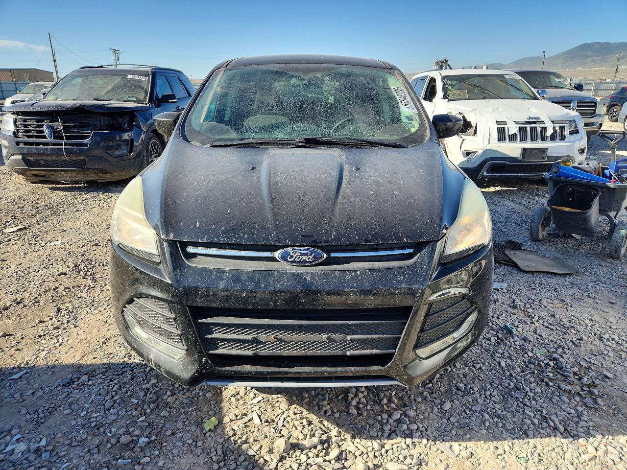 2013 Ford Escape Se Черный vin: 1FMCU9GX5DUD89012