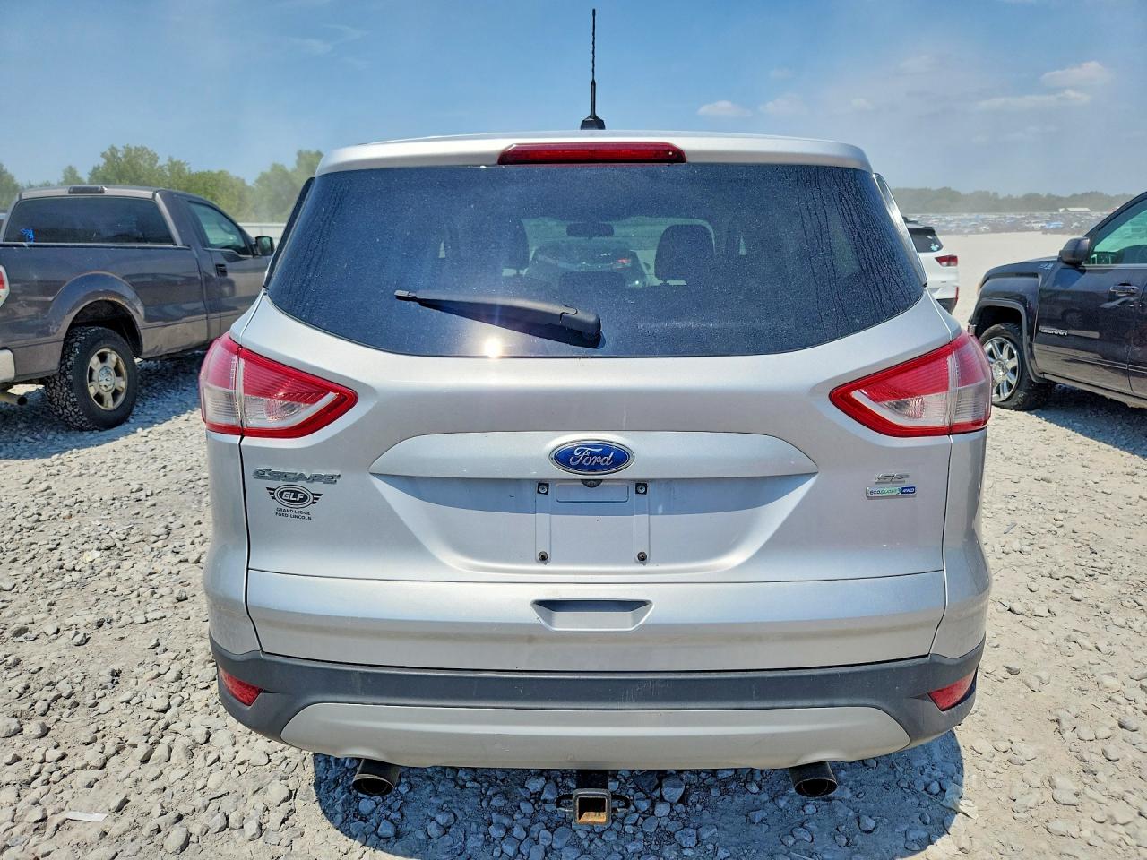2014 Ford Escape Se Gray vin: 1FMCU9GX5EUA12553