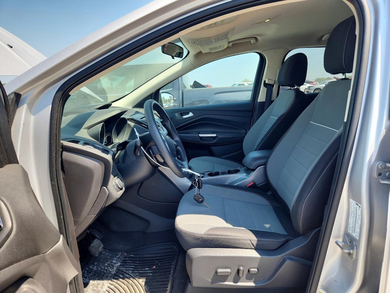 2014 Ford Escape Se Gray vin: 1FMCU9GX5EUA12553