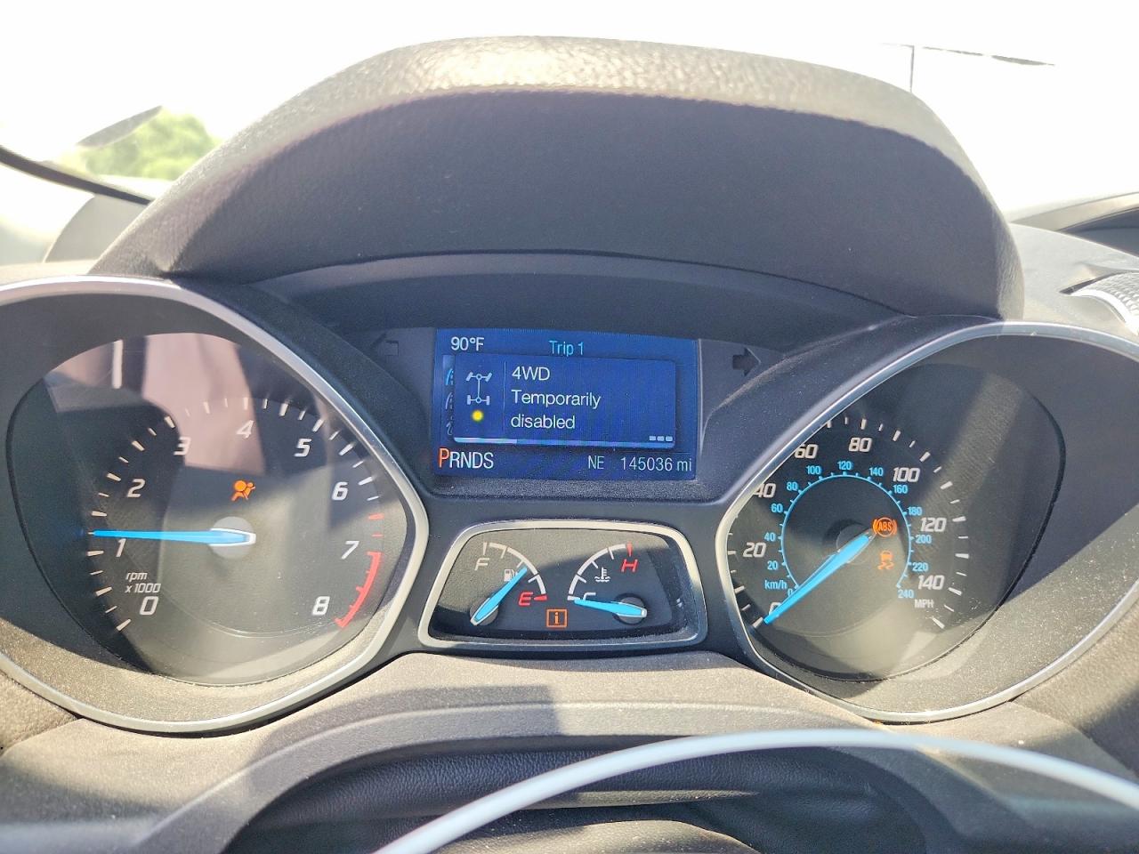 2014 Ford Escape Se Gray vin: 1FMCU9GX5EUA12553