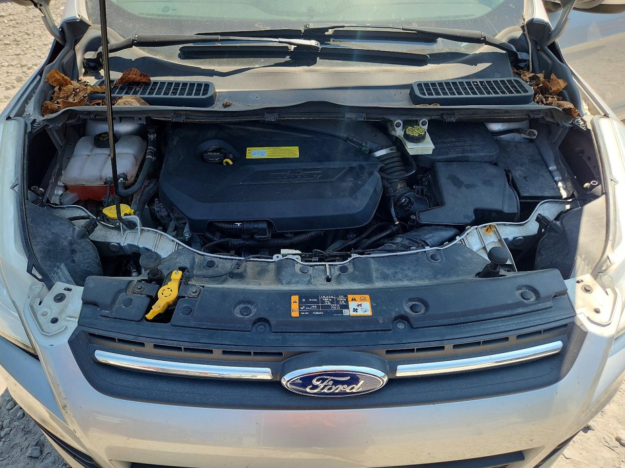 2014 Ford Escape Se Gray vin: 1FMCU9GX5EUA12553