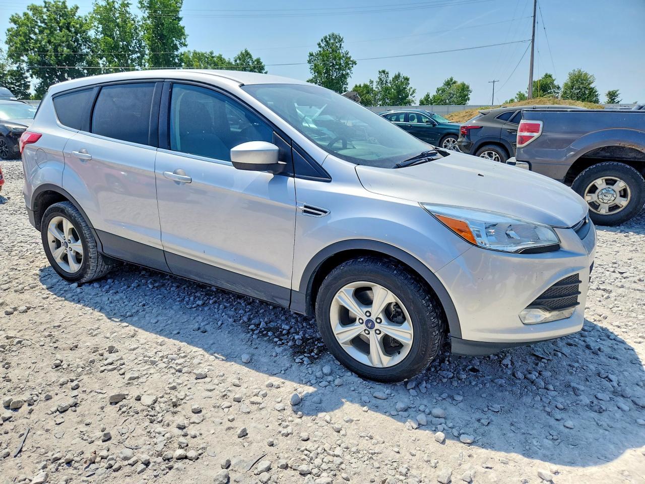 2014 Ford Escape Se Gray vin: 1FMCU9GX5EUA12553