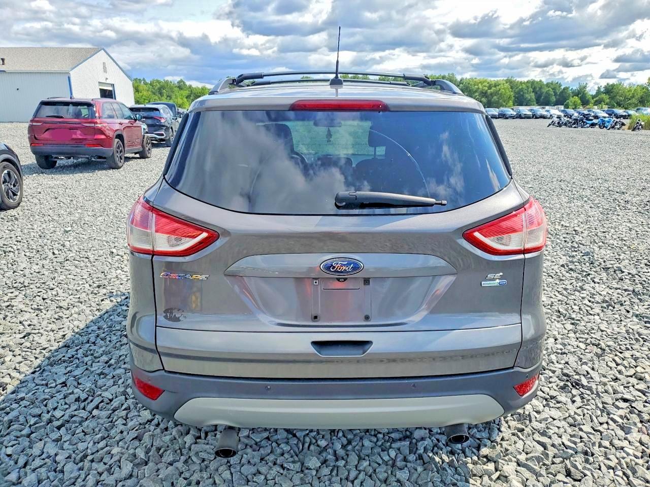 2014 Ford Escape Se Gray vin: 1FMCU9GX5EUA44015