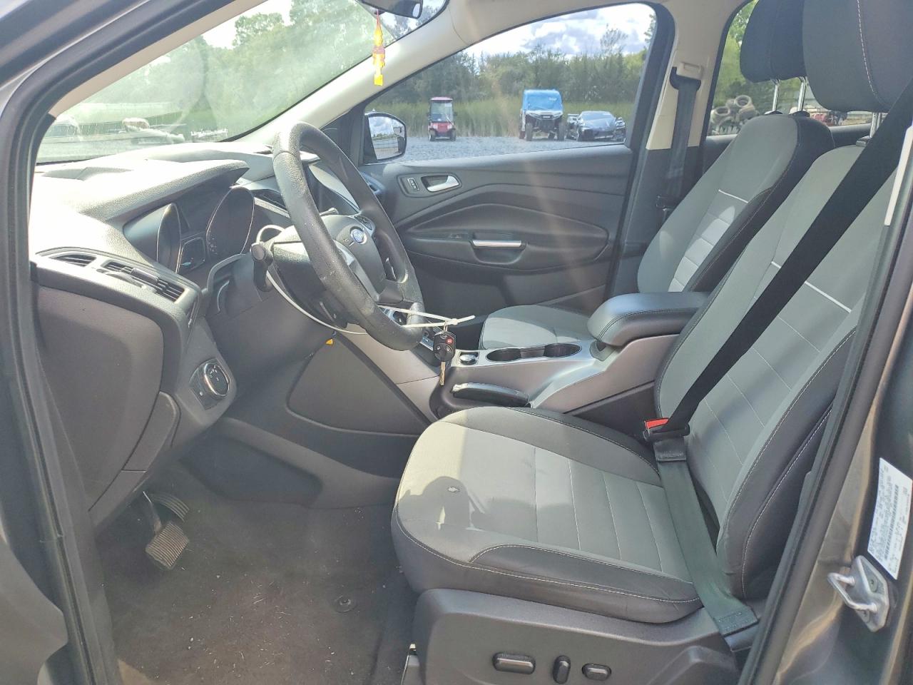 2014 Ford Escape Se Gray vin: 1FMCU9GX5EUA44015