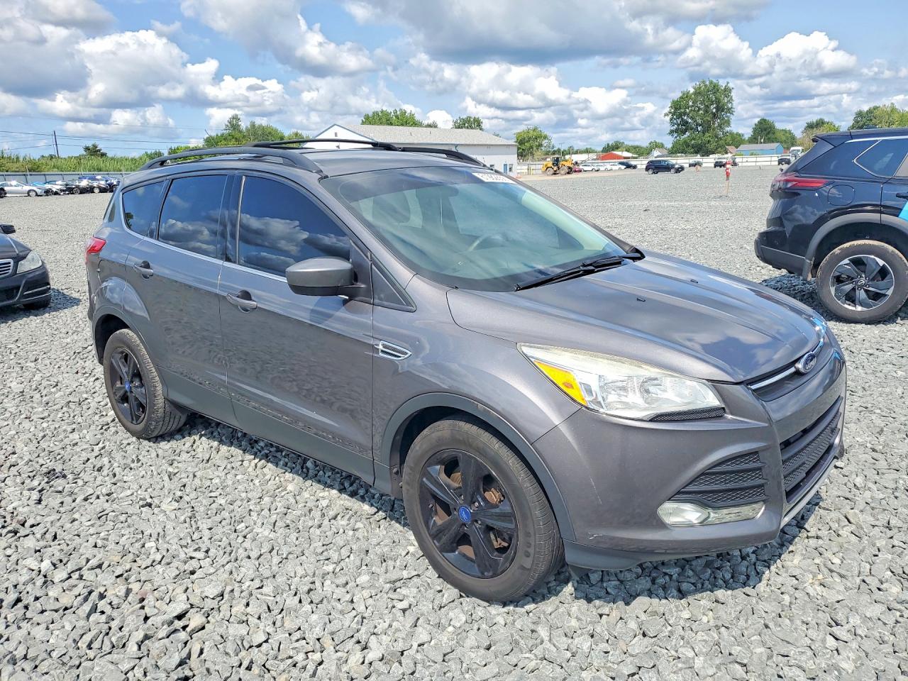 2014 Ford Escape Se Gray vin: 1FMCU9GX5EUA44015