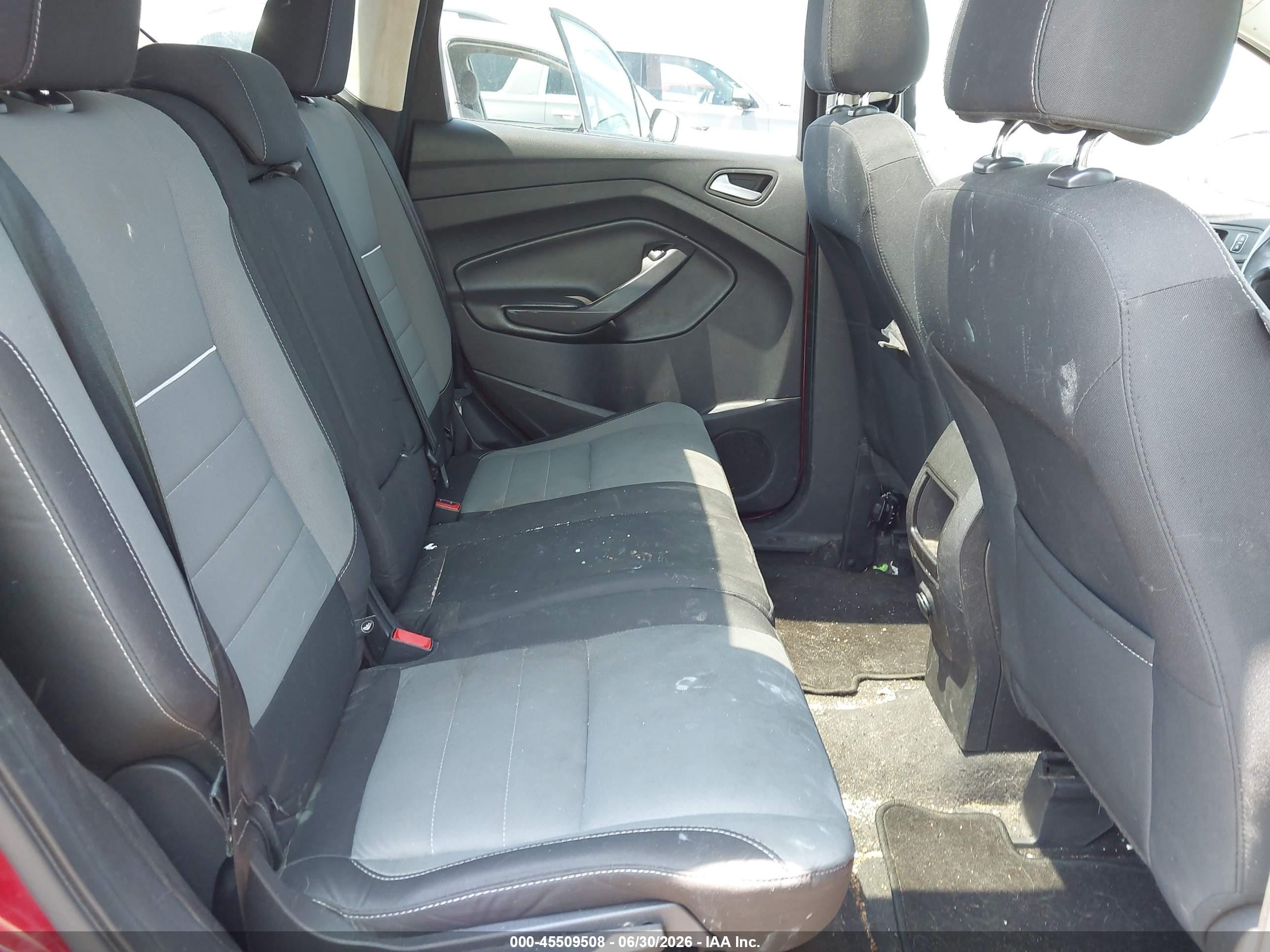 2014 Ford Escape Se Red vin: 1FMCU9GX5EUA62837