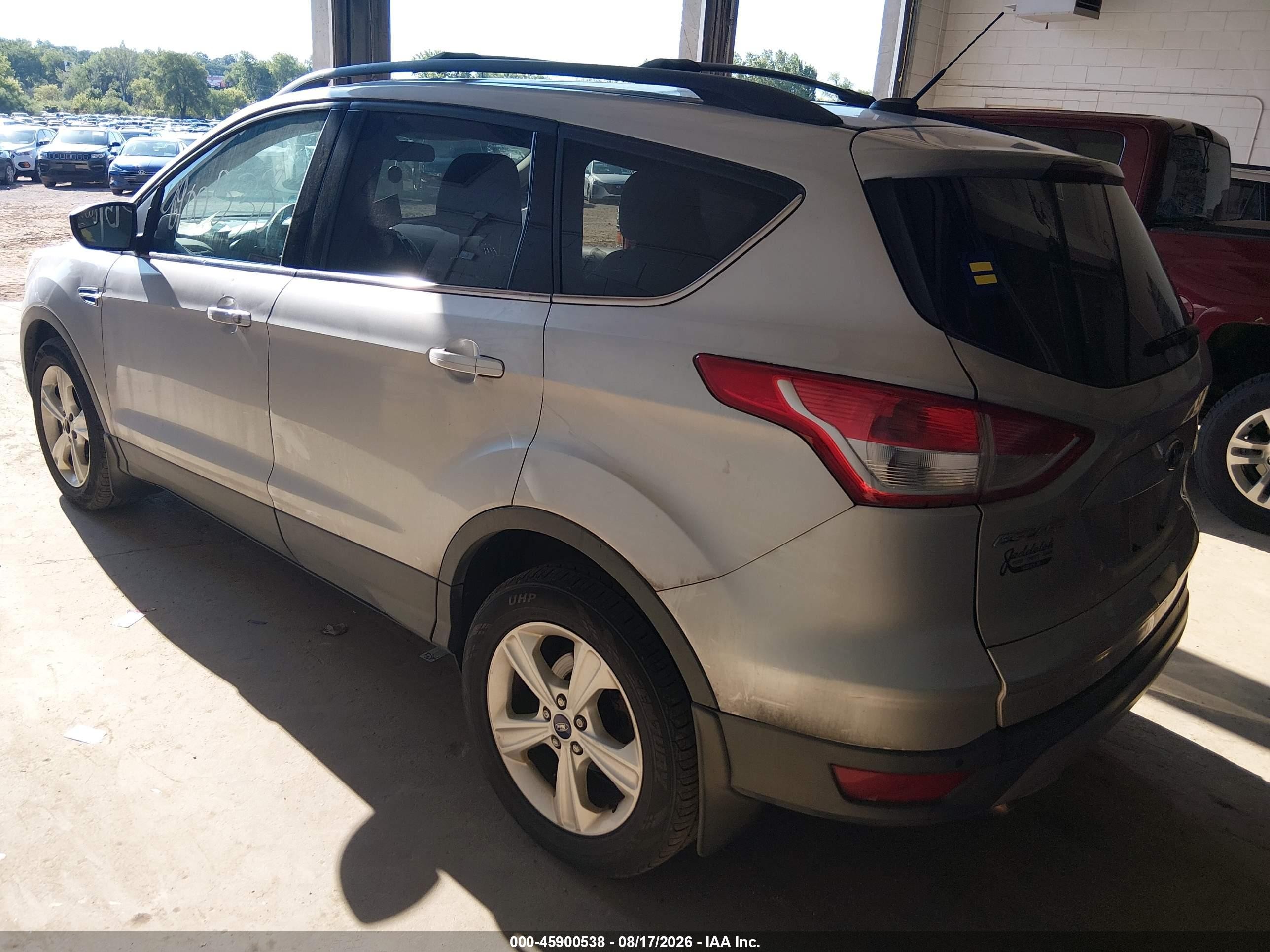 2014 Ford Escape Se Gray vin: 1FMCU9GX5EUA62868