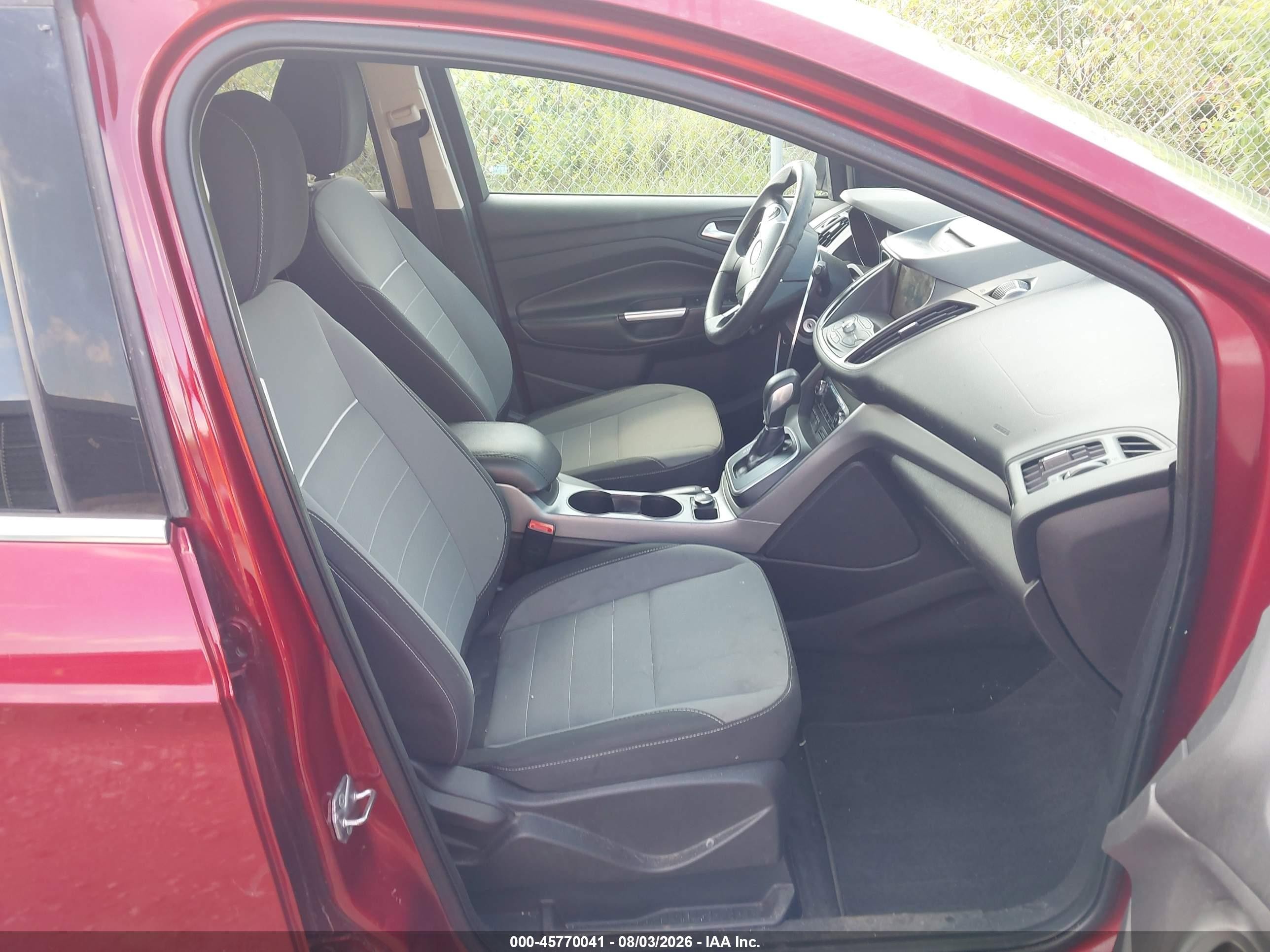 2014 Ford Escape Se Red vin: 1FMCU9GX5EUB58290