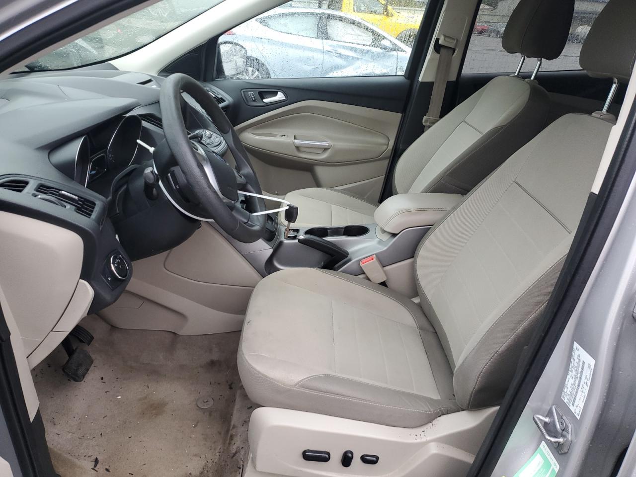 2014 Ford Escape Se Silver vin: 1FMCU9GX5EUC69762
