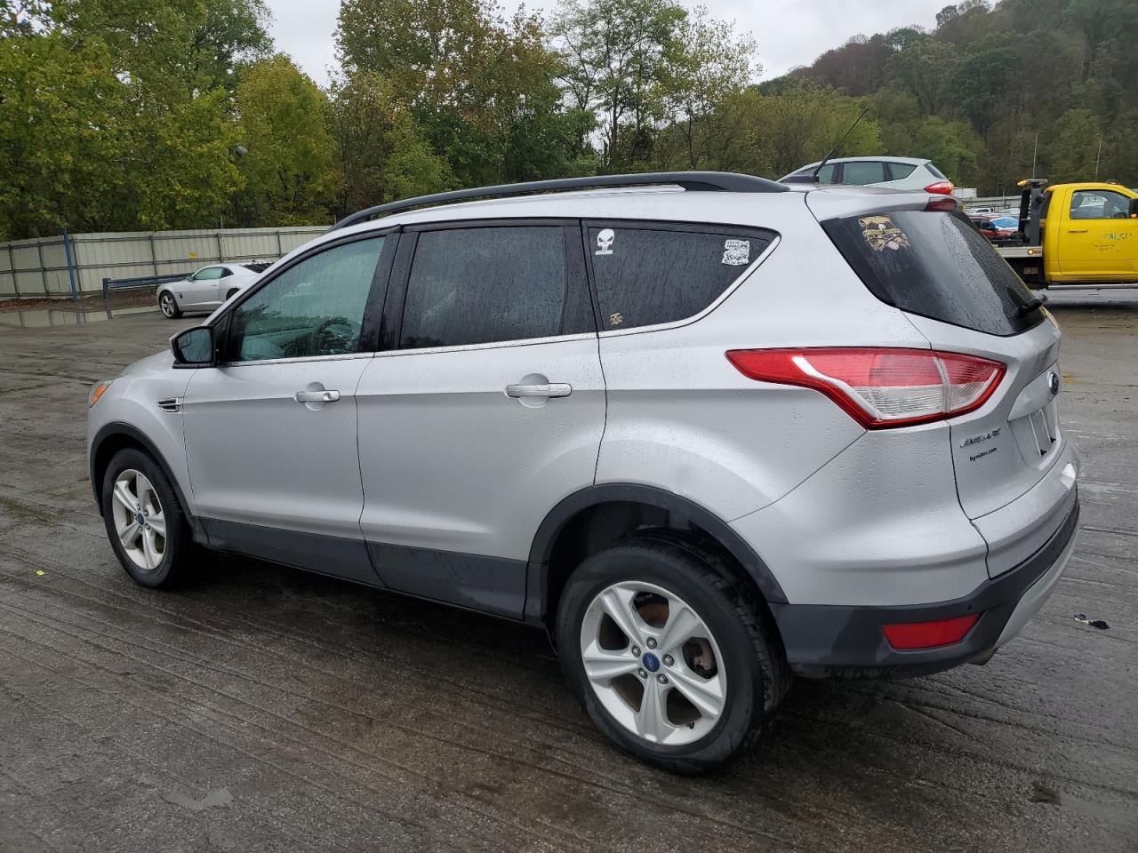 2014 Ford Escape Se Silver vin: 1FMCU9GX5EUC69762
