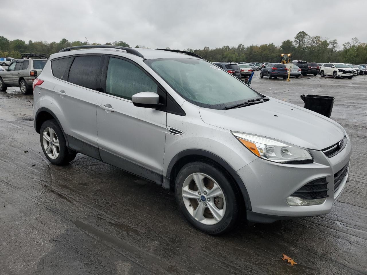 2014 Ford Escape Se Silver vin: 1FMCU9GX5EUC69762