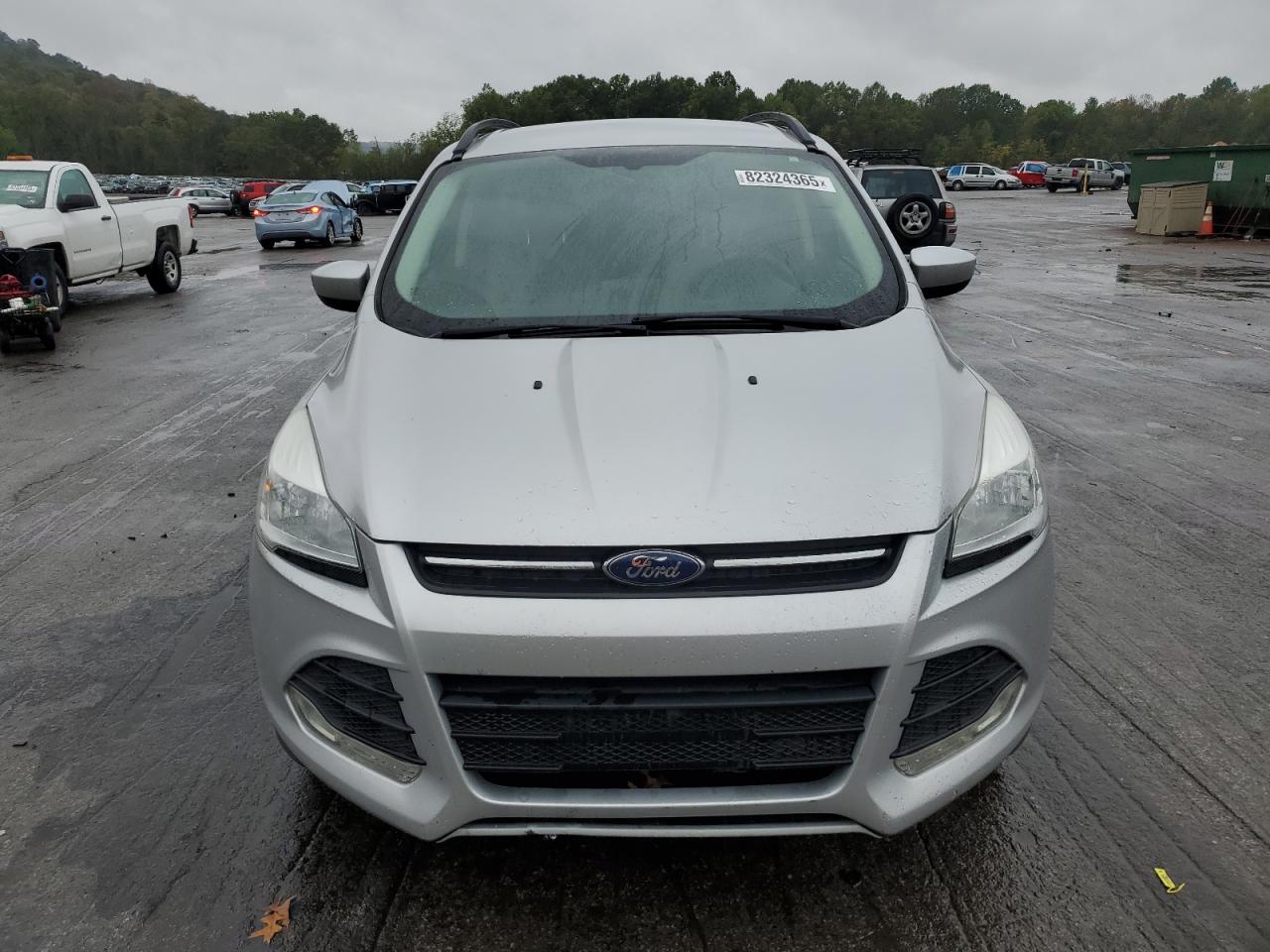 2014 Ford Escape Se Silver vin: 1FMCU9GX5EUC69762