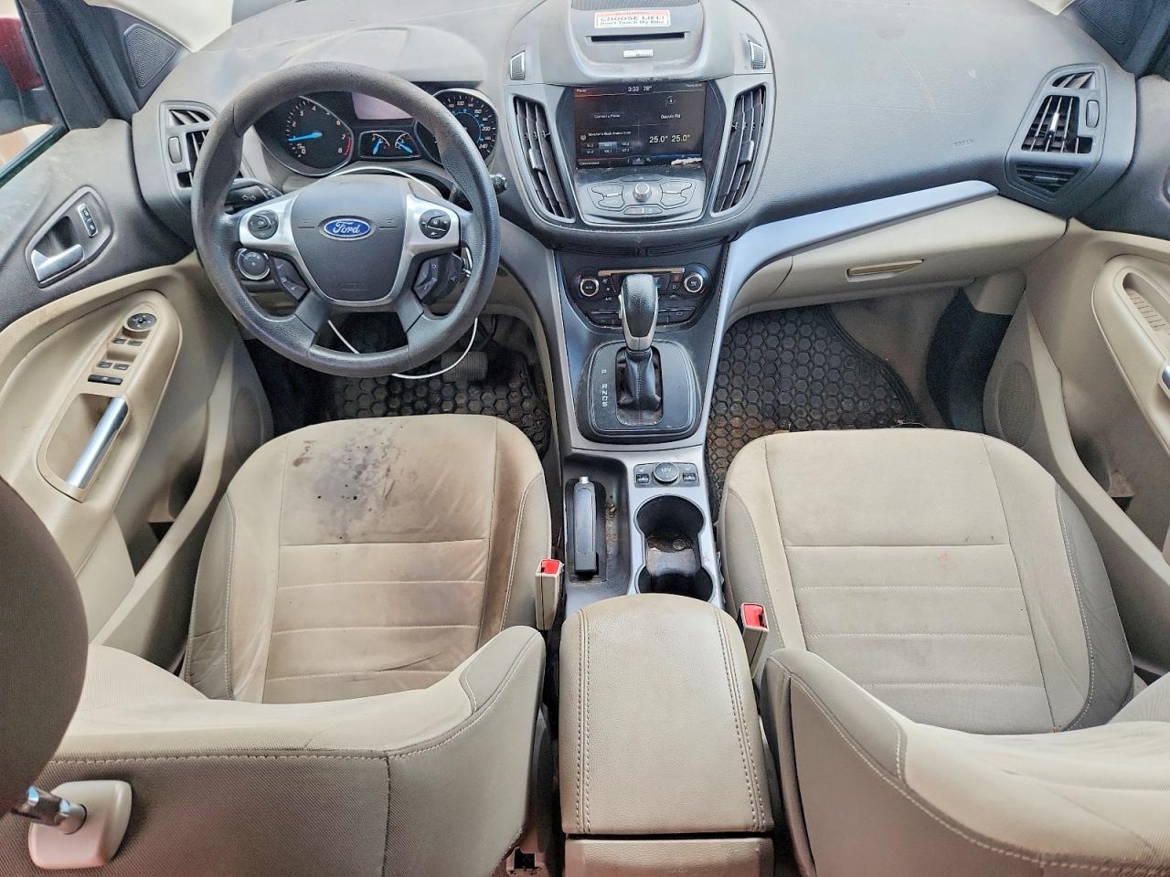 2014 Ford Escape Se Red vin: 1FMCU9GX5EUC71222