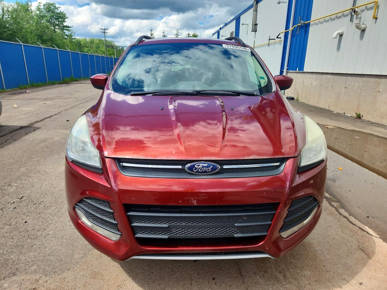 2014 Ford Escape Se Red vin: 1FMCU9GX5EUC71222