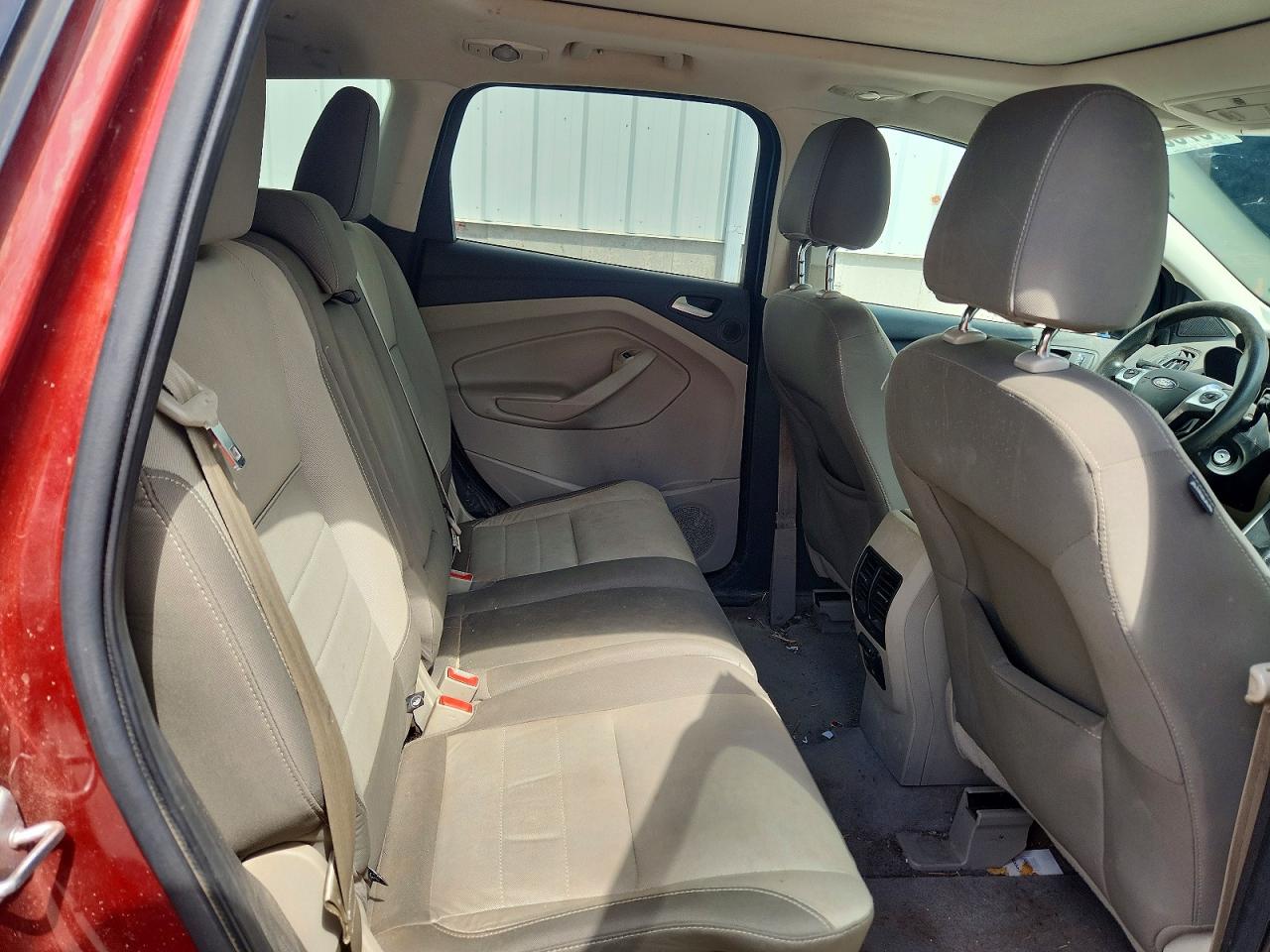 2014 Ford Escape Se Red vin: 1FMCU9GX5EUC71222