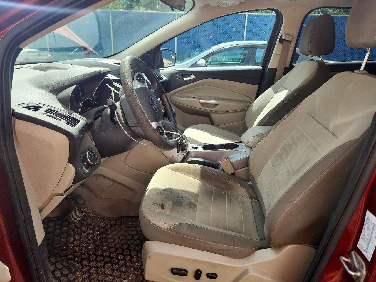 2014 Ford Escape Se Red vin: 1FMCU9GX5EUC71222