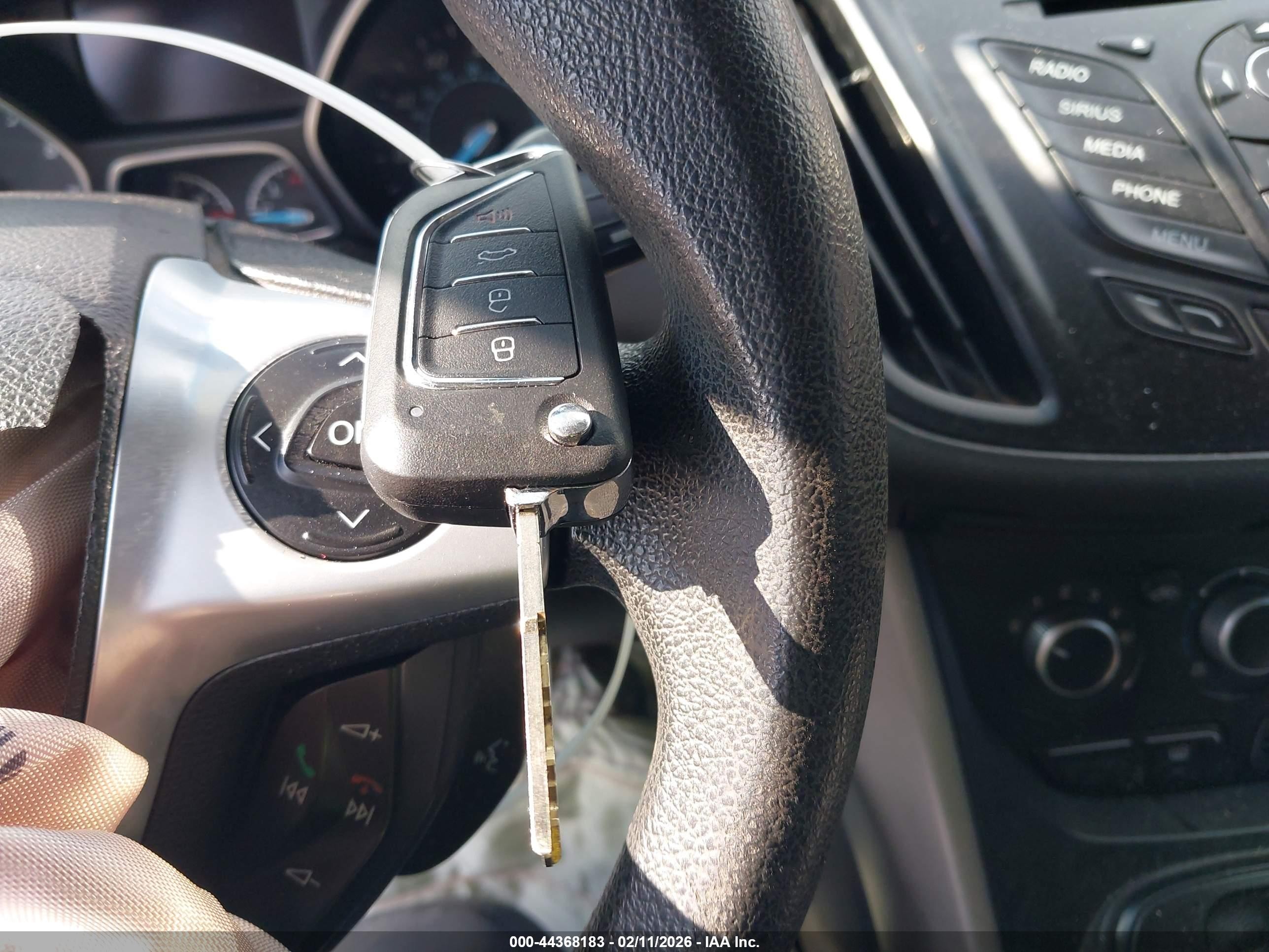 2014 Ford Escape Se Black vin: 1FMCU9GX5EUC89297