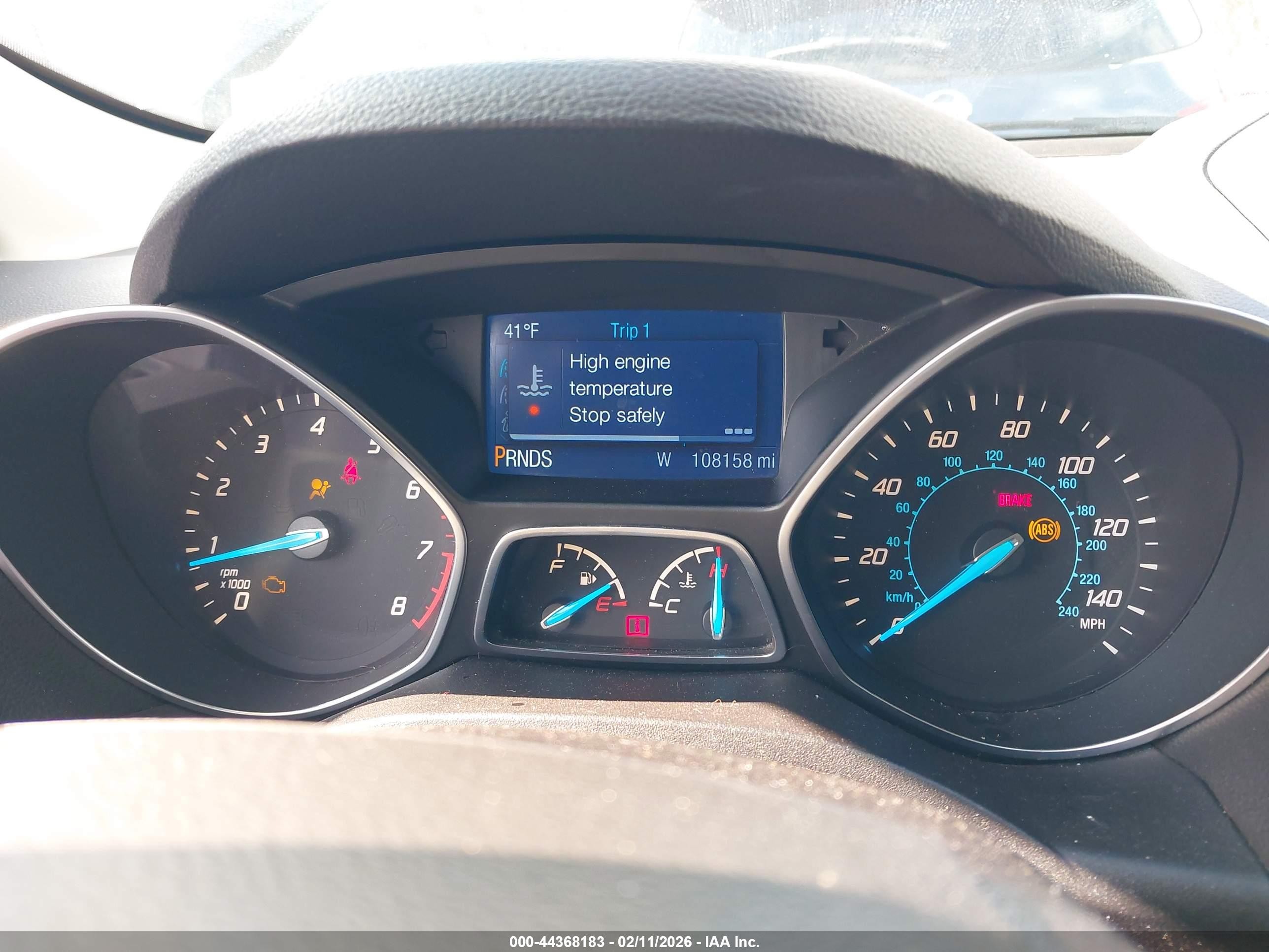 2014 Ford Escape Se Black vin: 1FMCU9GX5EUC89297
