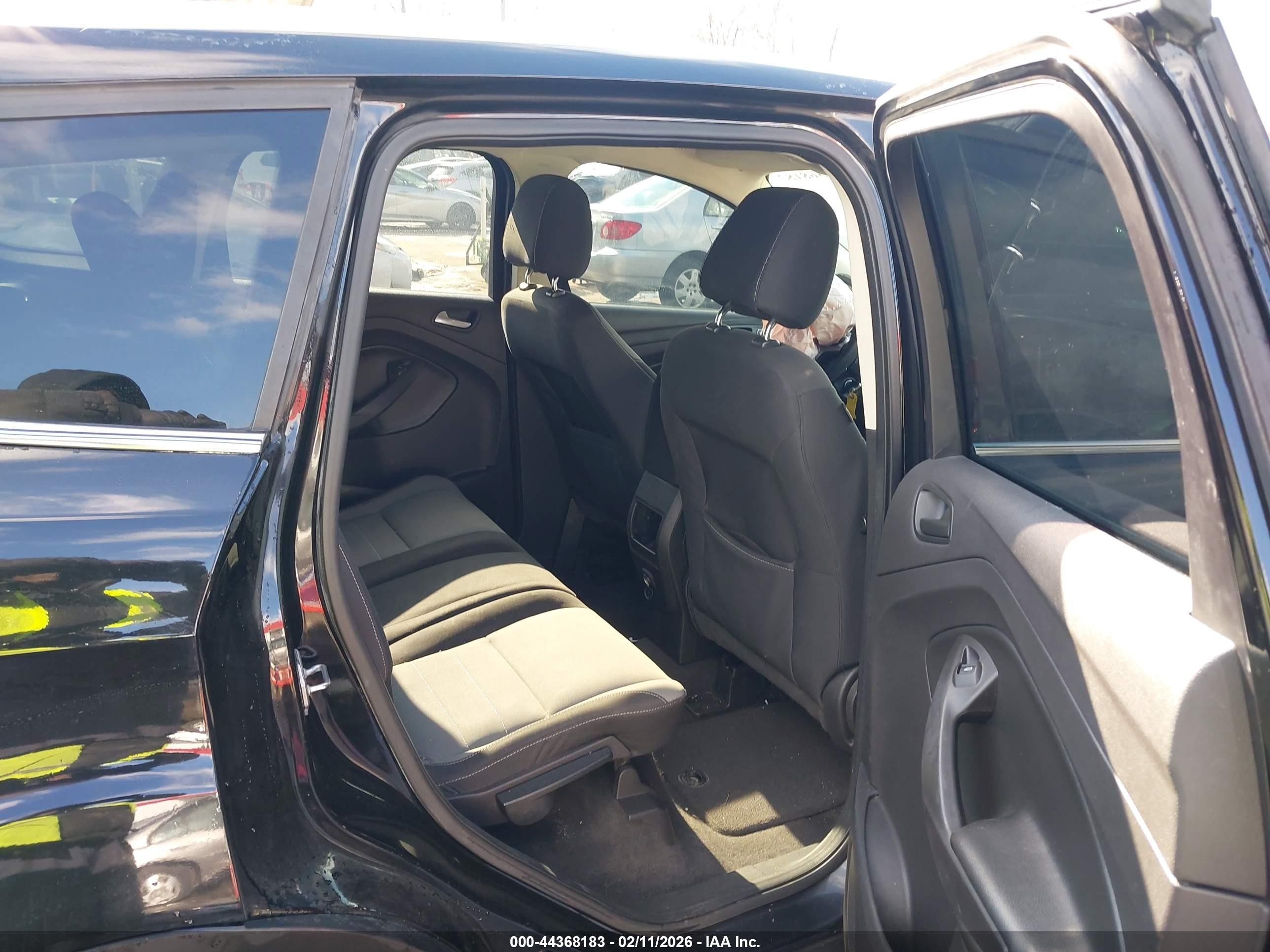 2014 Ford Escape Se Black vin: 1FMCU9GX5EUC89297