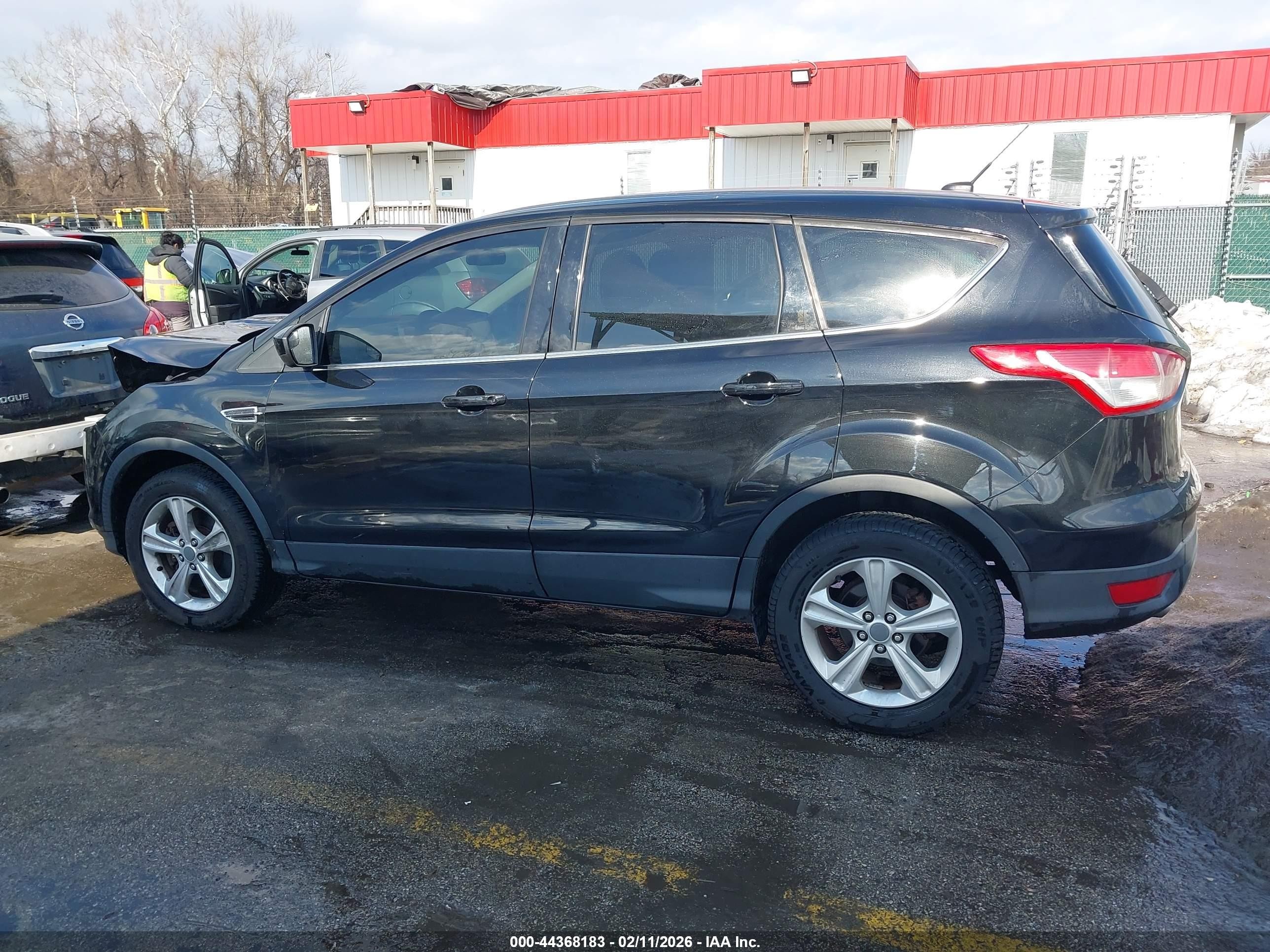 2014 Ford Escape Se Black vin: 1FMCU9GX5EUC89297