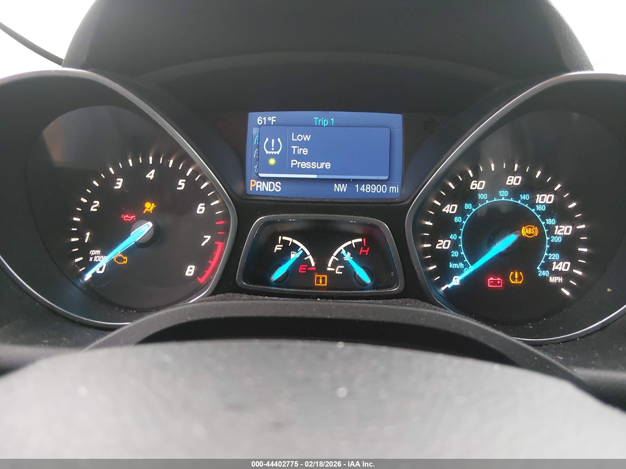 2014 Ford Escape Se White vin: 1FMCU9GX5EUD38773