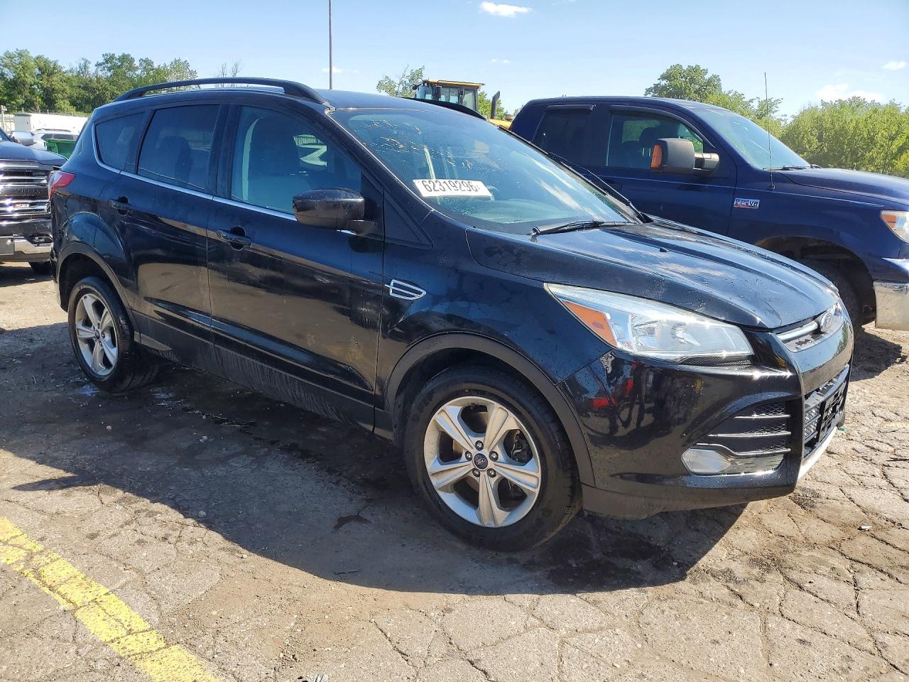 2014 Ford Escape Se Black vin: 1FMCU9GX5EUD82742